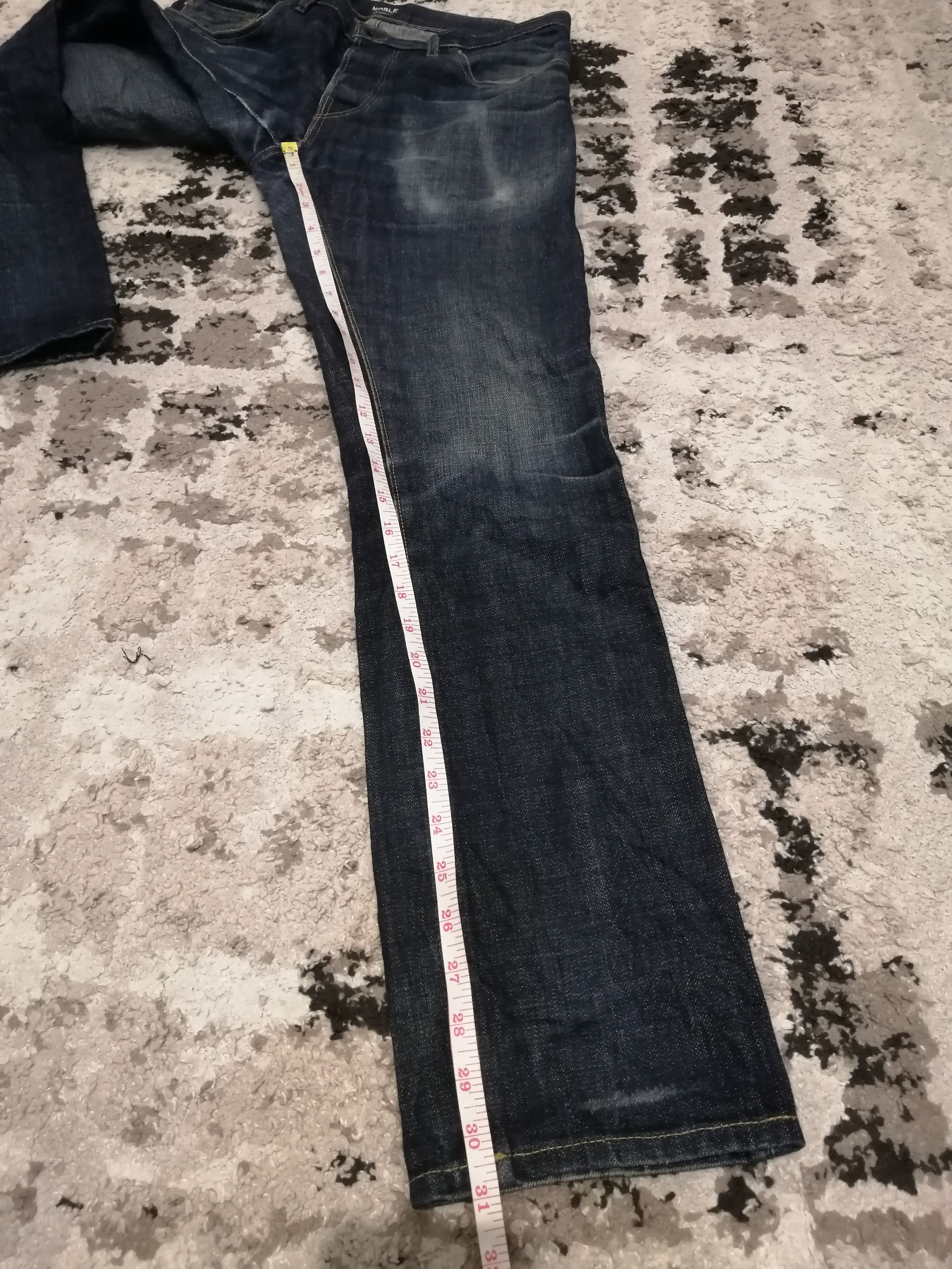 Vintage Noble Denim Earnest Selvedge Jeans Size US 31 - 17 Thumbnail