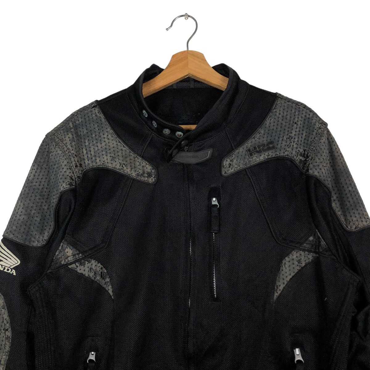 Japanese Brand 🔥Vintage Honda Racing Biker Jacket Big Logo Safety Racer Size US L / EU 52-54 / 3 - 2 Thumbnail