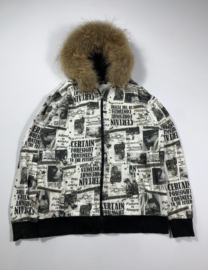 20471120 Japanese beaumon carr zip fur hoodie lgb ifsix style Size US L / EU 52-54 / 3 - 2 Thumbnail