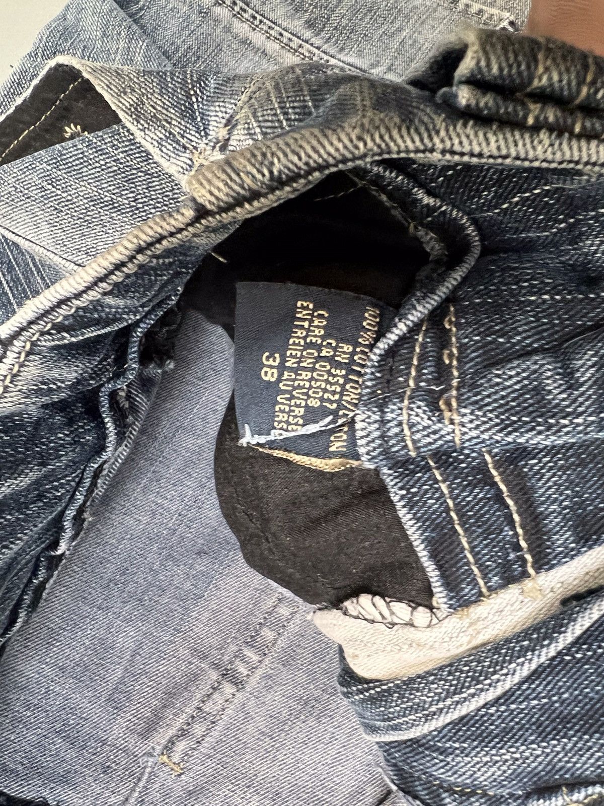 Marithe + Francois Girbaud Vintage mfg cargo denim Size US 34 / EU 50 - 7 Thumbnail