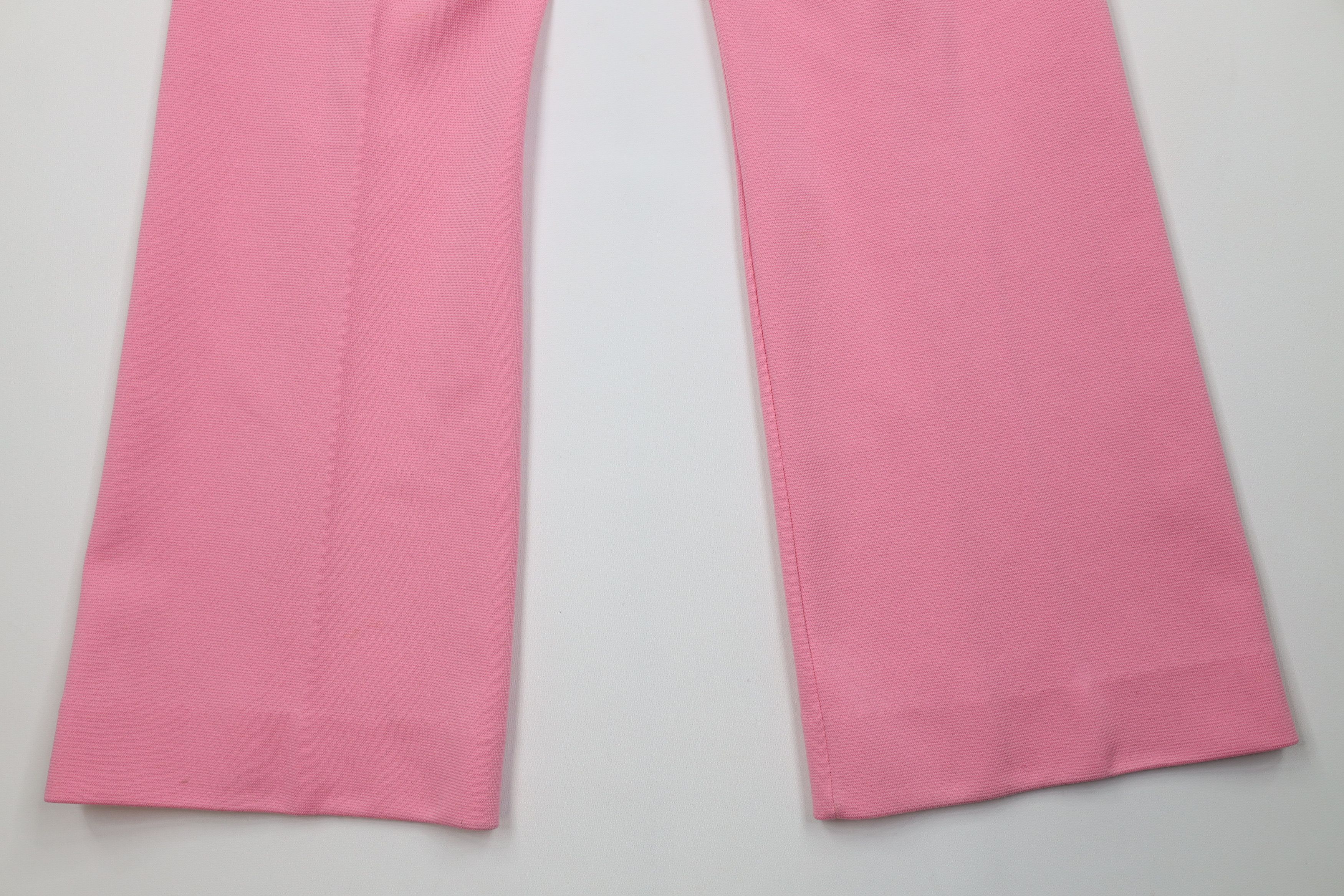 Vintage Vintage 70s Streetwear Wide Leg Bell Bottoms Pants Pink USA Size 38" / US 16 / IT 52 - 10 Thumbnail