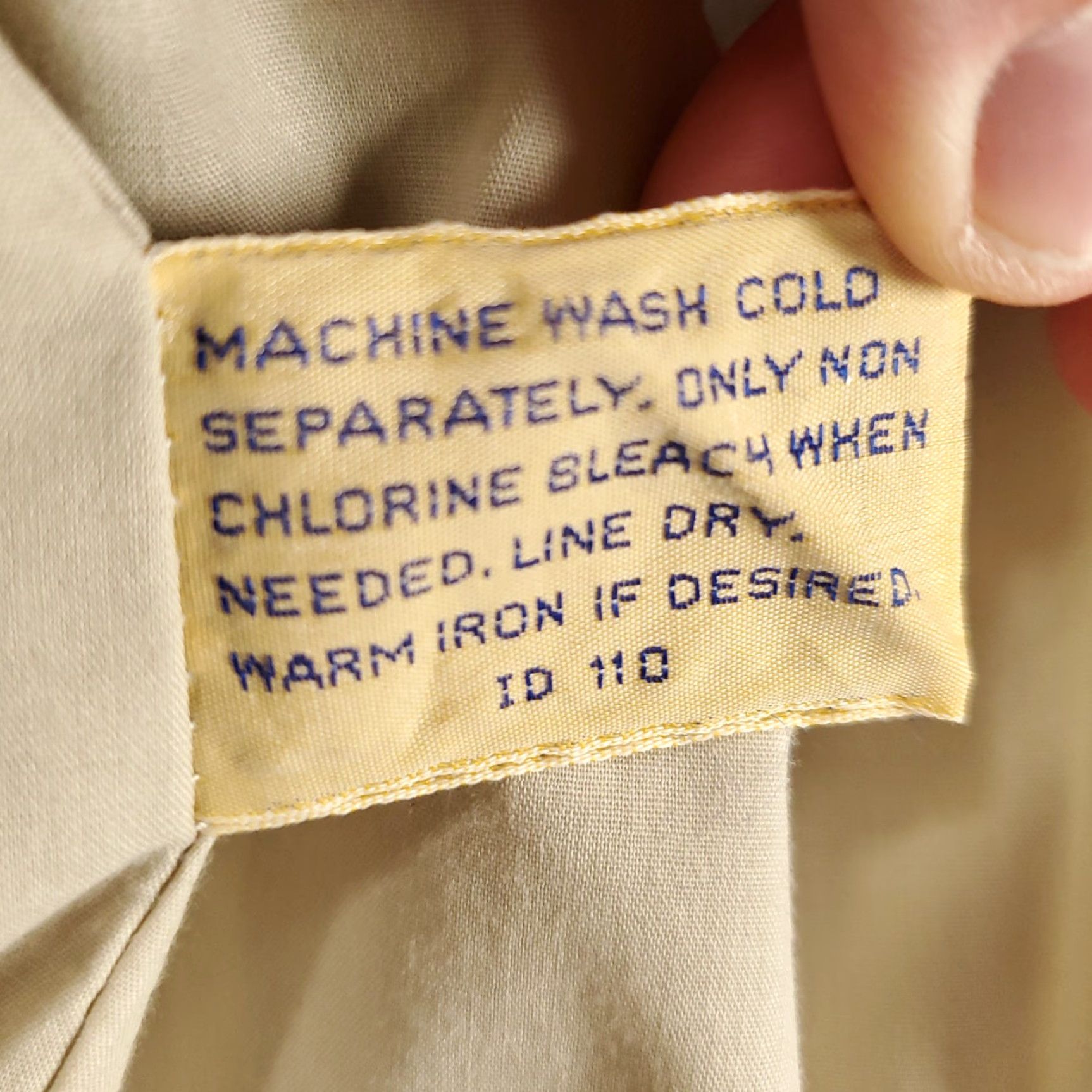 Vintage VINTAGE JLC Jacket Womens Oversized Small Light Beige Ivory Canvas Zip Shirt Regular Ladies Beige Classic Casual Travel Pockets 90s? Size S / US 4 / IT 40 - 7 Thumbnail