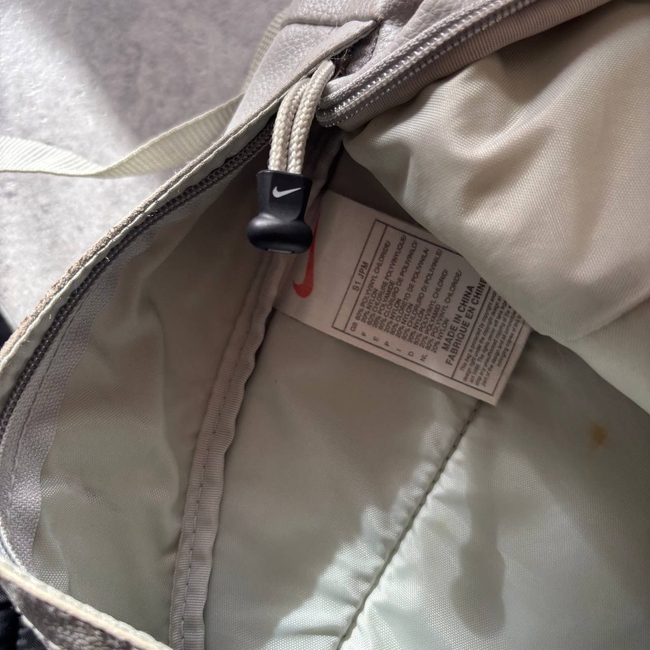 Nike Vintage Nike Leather Swoosh BackPack Air Max Size ONE SIZE - 5 Thumbnail