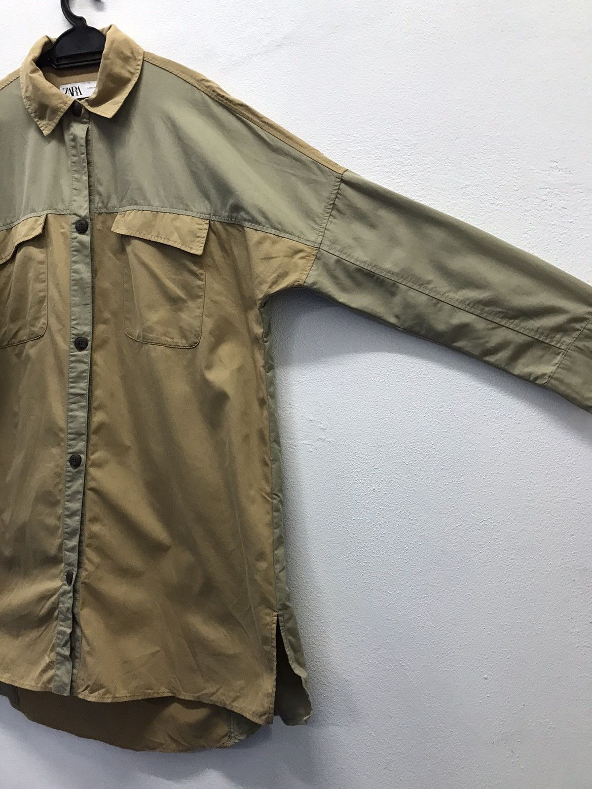 Zara ZARA LONG SHIRT BUTTON UPS Size US XS / EU 42 / 0 - 4 Thumbnail