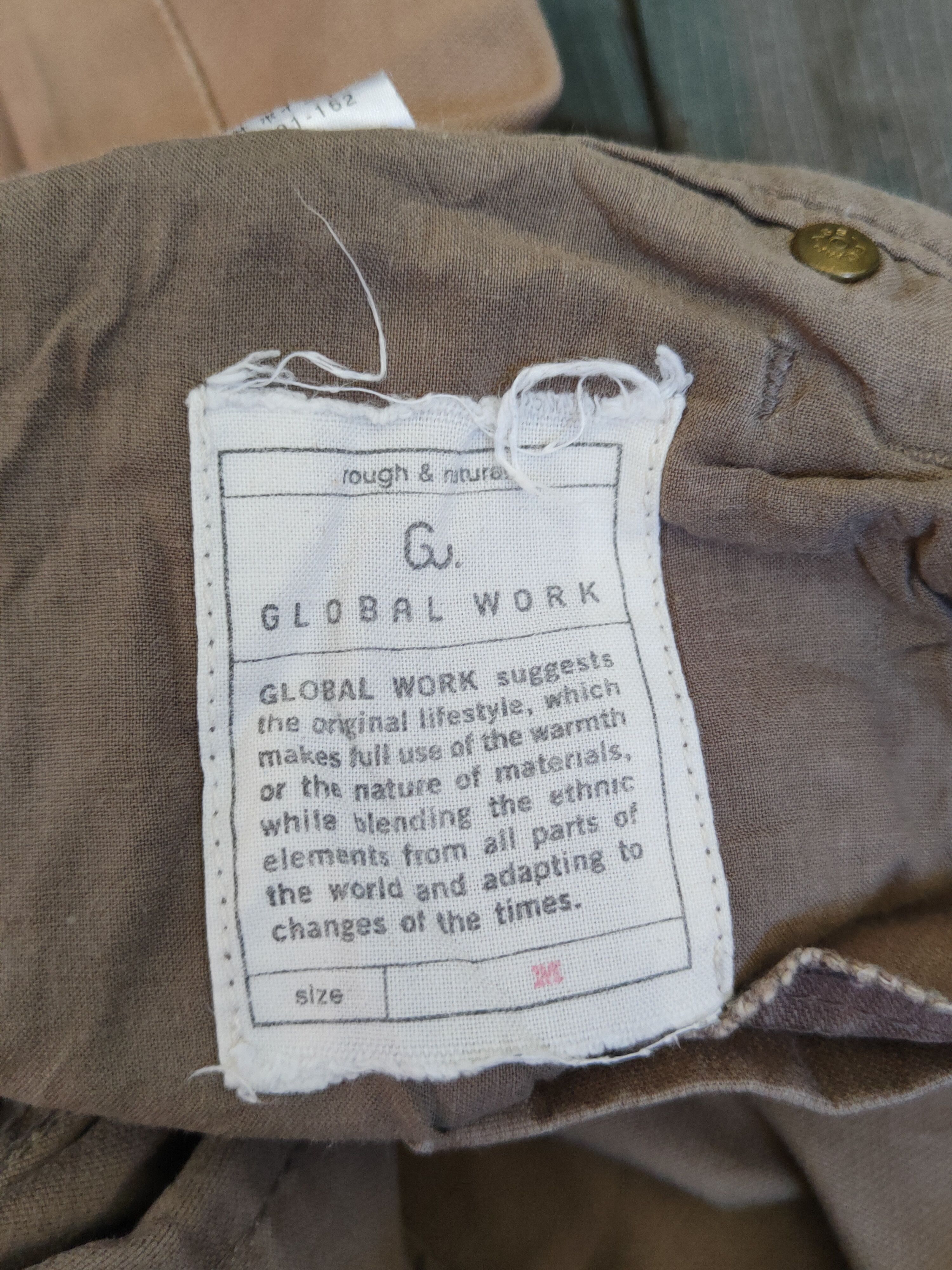 Global Work Global Work Brown Multipocket Casual Pants #S1753 Size US 31 - 14 Thumbnail