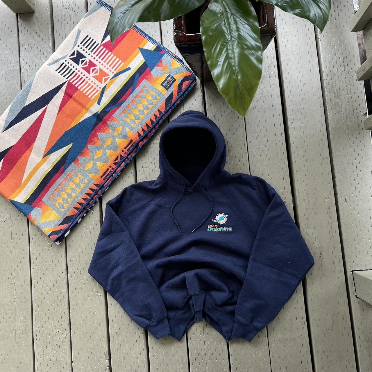 NFL Vintage Miami Dolphins Sweatshirt NFL Football Florida Size US XL / EU 56 / 4 - 2 Thumbnail