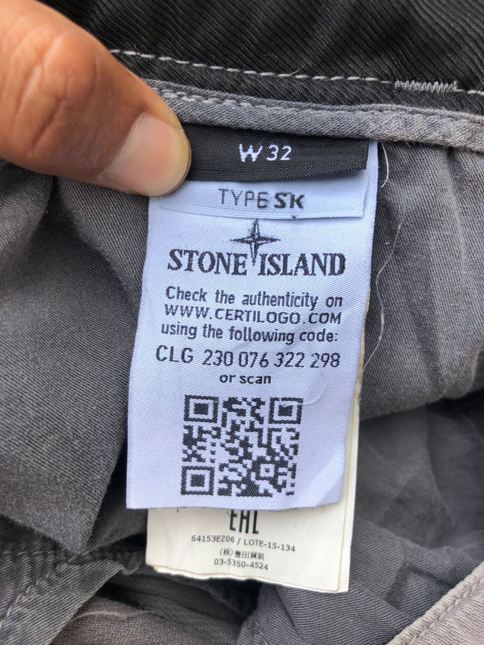Stone Island Stone Island Gray Cargo Trousers Pant Size US 32 / EU 48 - 4 Thumbnail