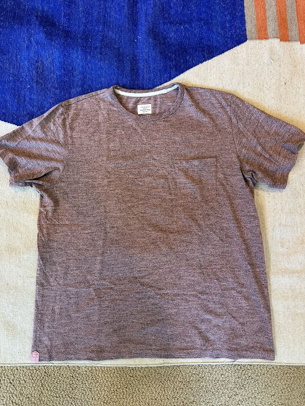 Rag & Bone Pink tint Rag and Bone Tee Size US XXL / EU 58 / 5 - 1 Thumbnail