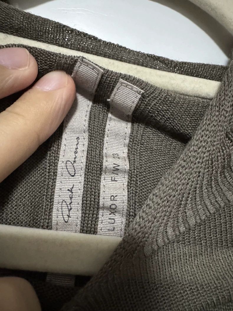Rick Owens Rick Owens Grey turtleneck hooded cardigan hoodie Size US S / EU 44-46 / 1 - 2 Thumbnail