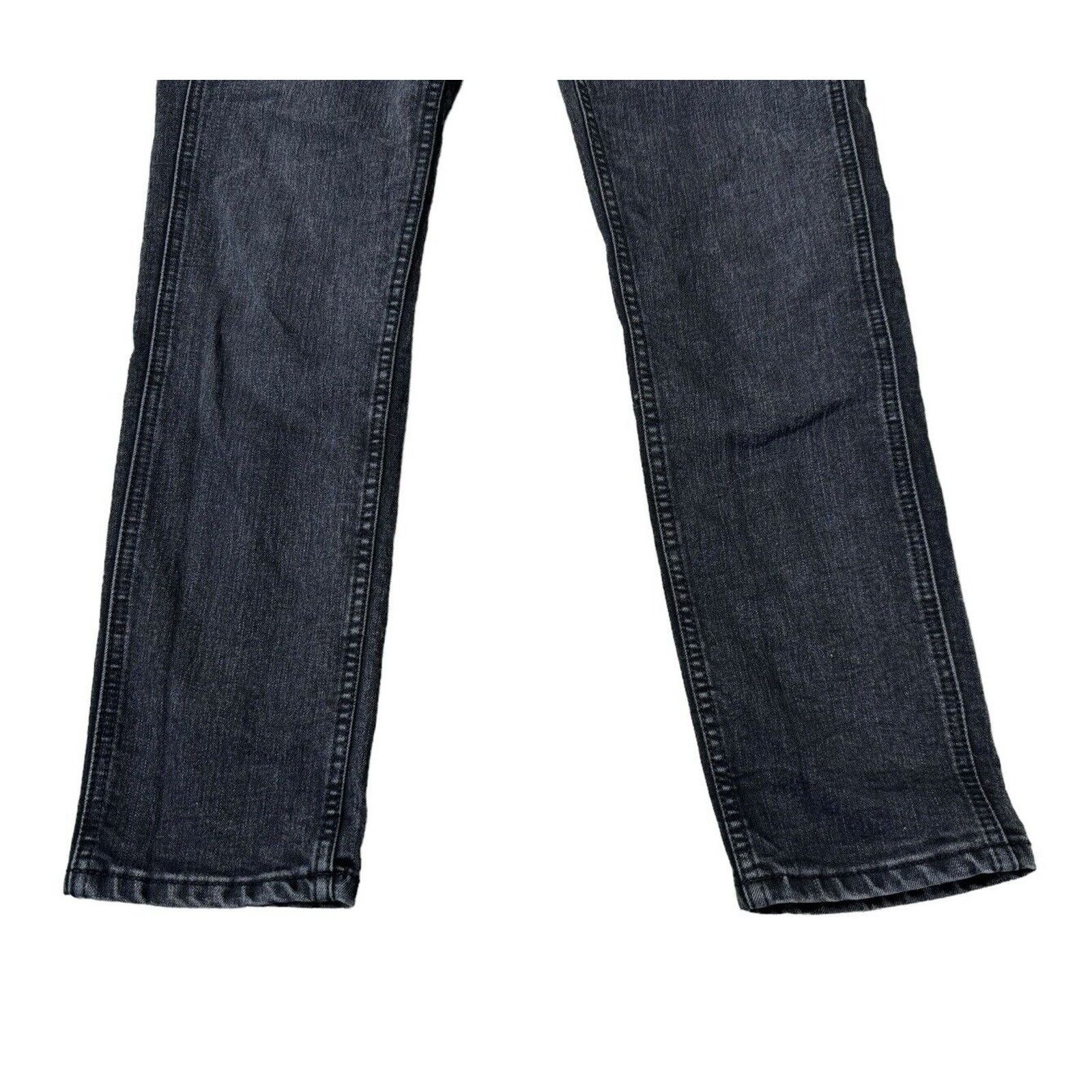 BRANDY MELVILLE Uma Slim Fit Overalls Washed Denim Black M