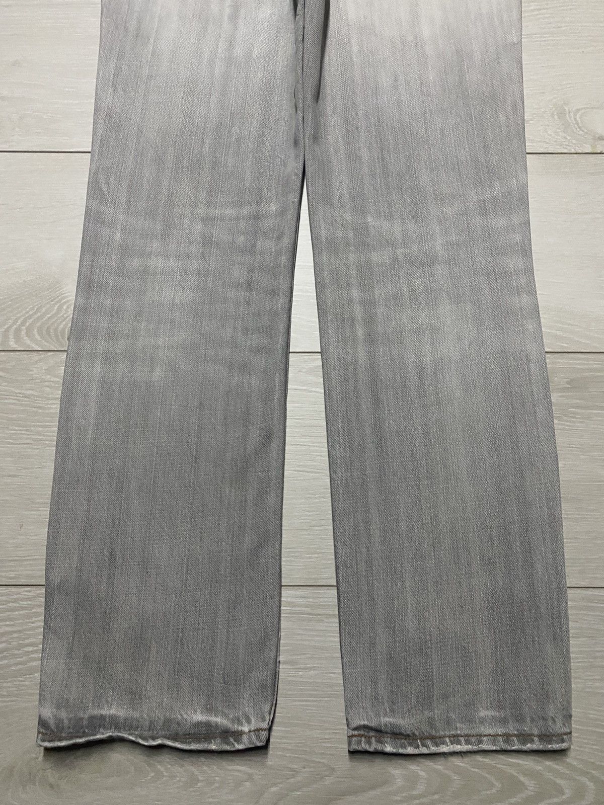 Gap Vintage Gap Denim Grey Distressed Slim Fit Jeans Size US 30 / EU 46 - 6 Thumbnail