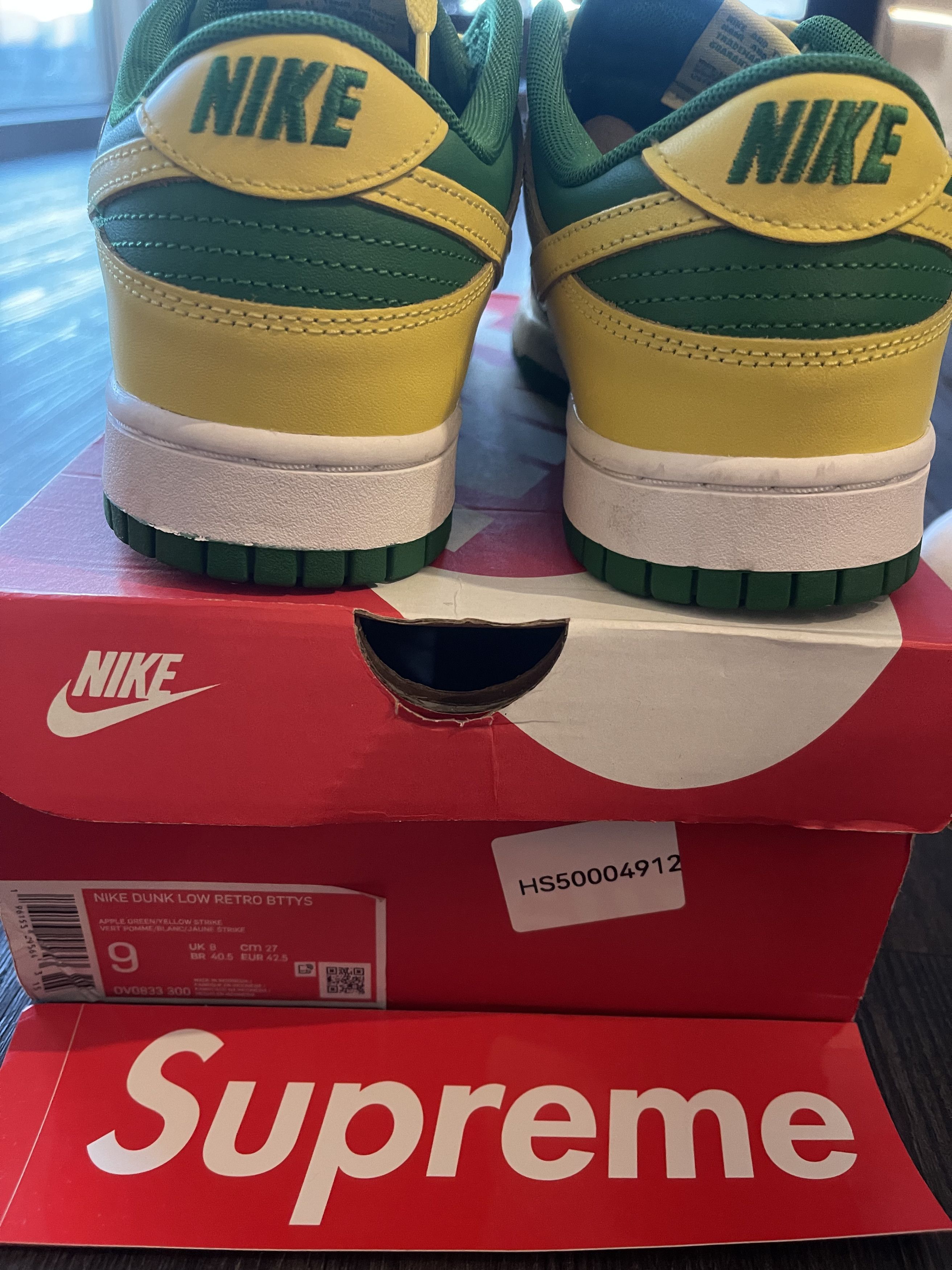 Nike Nike Dunk Low Reverse Brazil Size US 9 / EU 42 - 6 Thumbnail