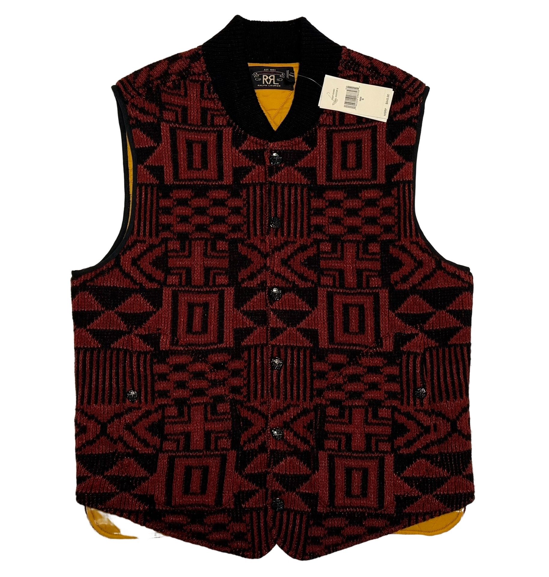 RRL Ralph Lauren RRL Southwestern Jacquard Knit Vest Size S Size US S / EU 44-46 / 1 - 1 Thumbnail