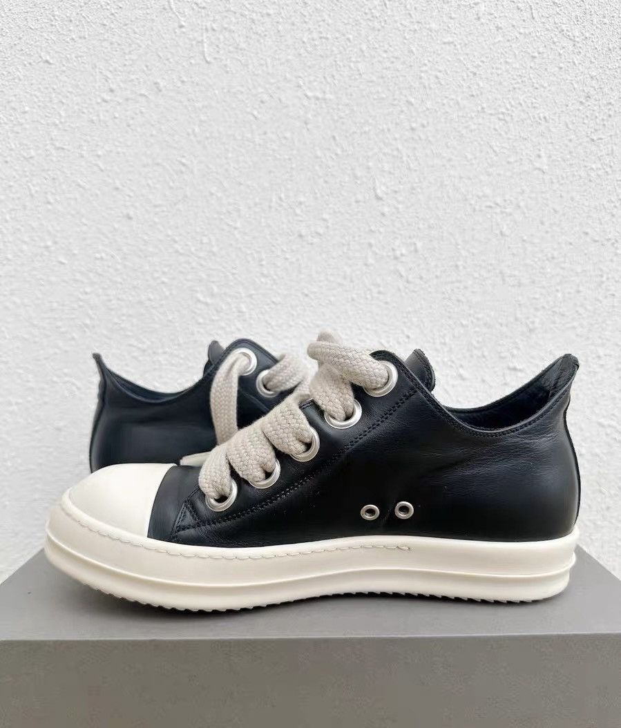 Rick Owens Rick Owens New Leather High-Top with Thick Laces Size US 8 / EU 41 - 5 Thumbnail