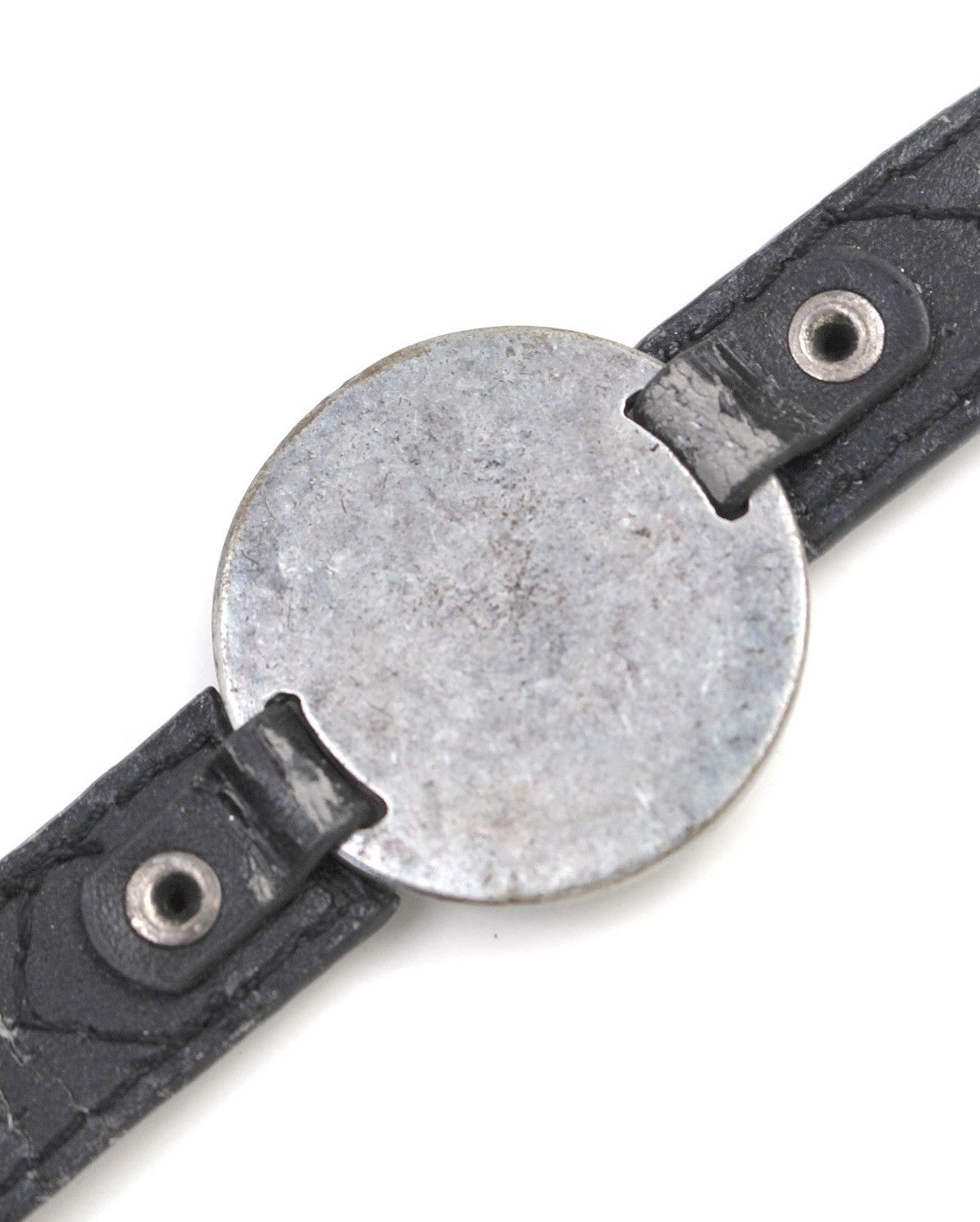 Hysteric Glamour 2000S BACKS JAPAN "A" LOGO LEATHER BRACELET Size ONE SIZE - 3 Thumbnail