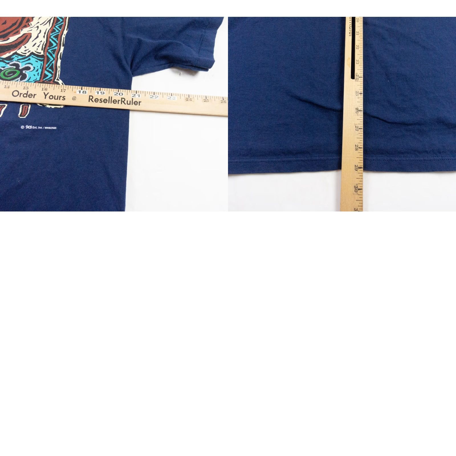 Hanes VINTAGE Hanes Hawaii Shirt Mens Large Blue 90s T-Shirt Crew Neck Short Sleeve Turtle Dolphin Logo 90s Mens Large Blue Hawaii Vintage Size US L / EU 52-54 / 3 - 8 Thumbnail