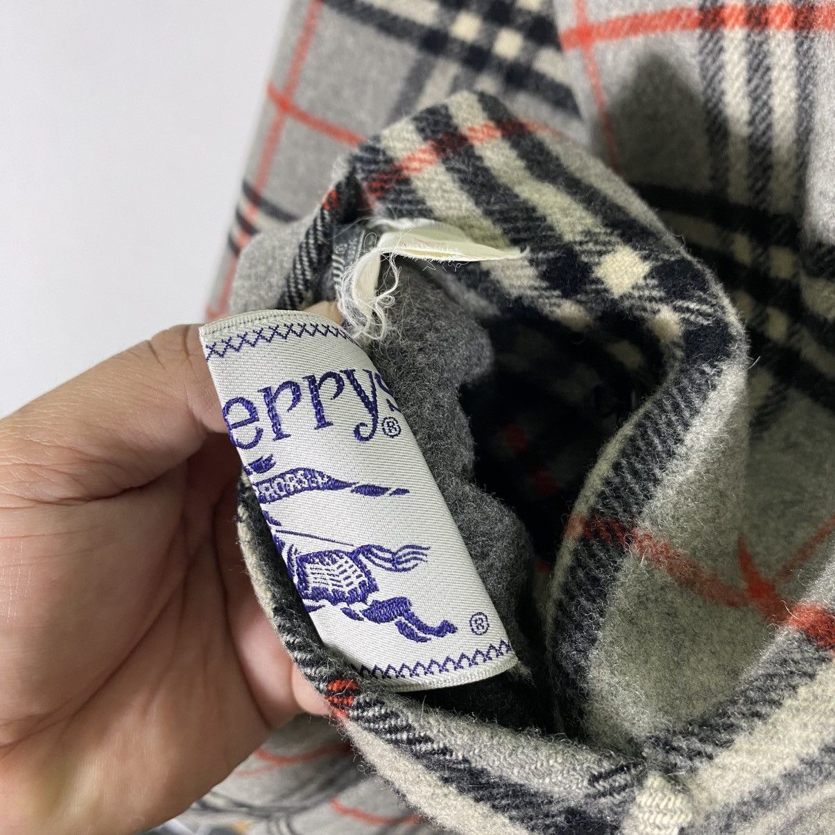 Burberry Prorsum Vintage Burberrys Reversible Wool Button Jacket Size M / US 6-8 / IT 42-44 - 10 Thumbnail