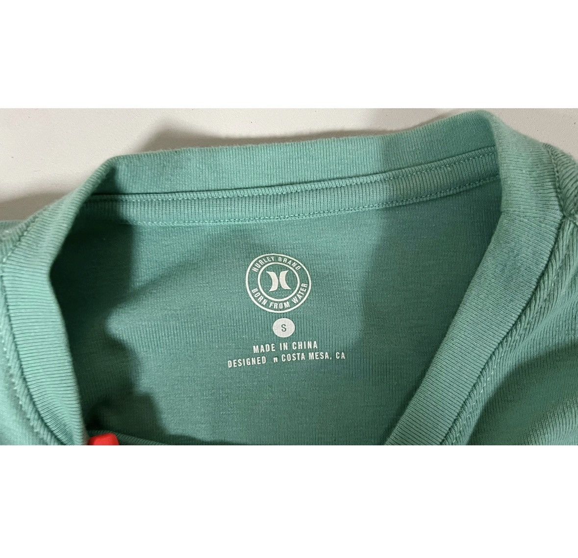 Hurley Hurley Aqua Green Beach Logo Graphic Shirt Top Tee Size S 🏄‍♂️✨ Size US S / EU 44-46 / 1 - 3 Thumbnail