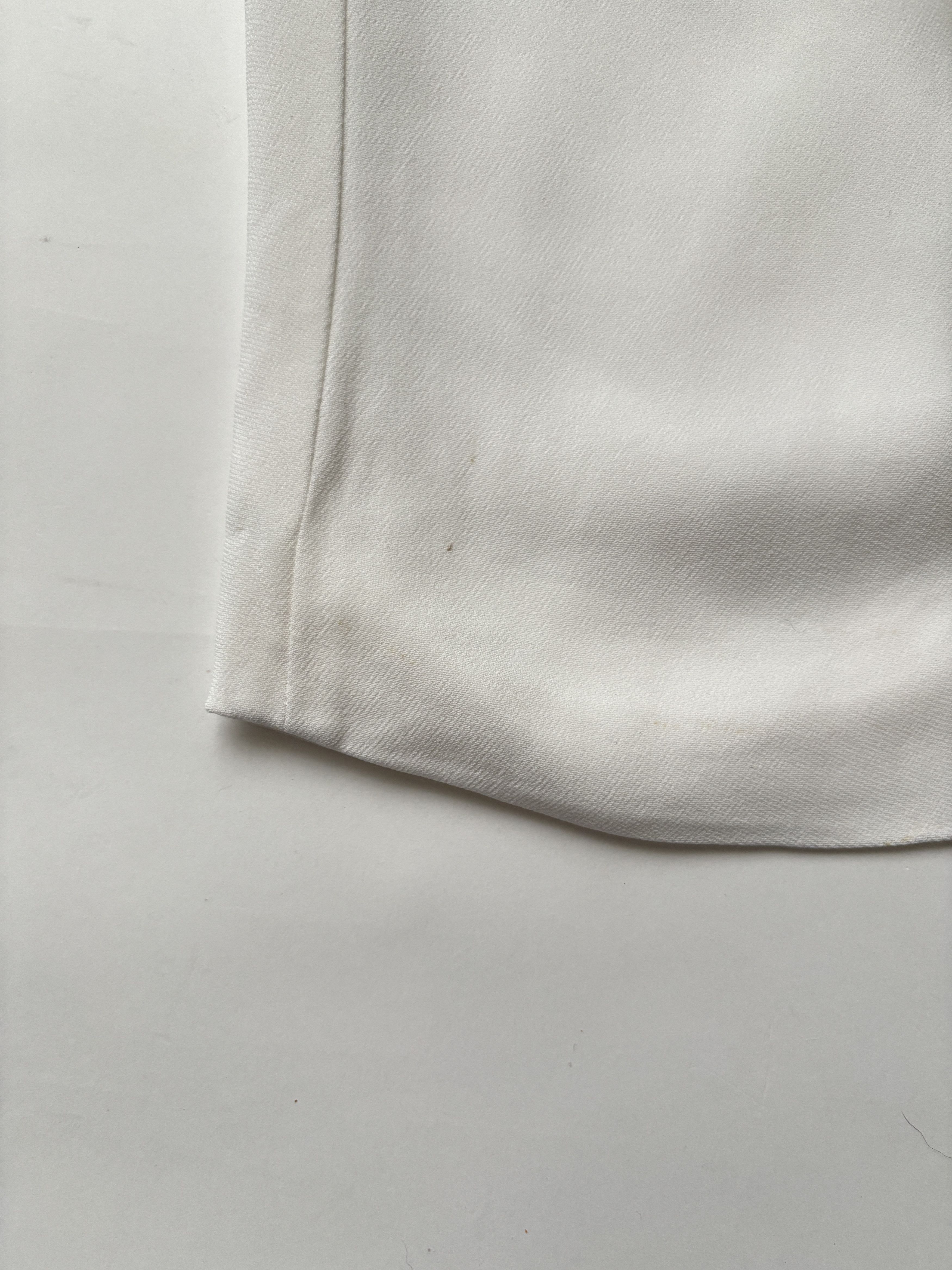 Givenchy ⚡️QUICK SALE⚡️Givenchy White Viscose Pants Trousers Size 30" / US 8 / IT 44 - 9 Thumbnail