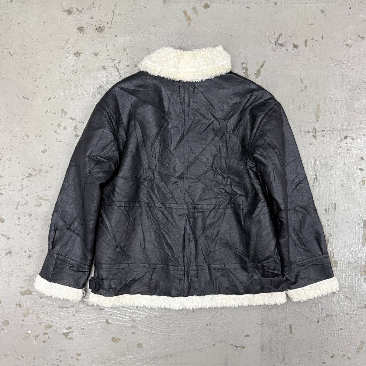 Alpha Industries Emi+ Alpha Industries B-3 Faux Leather Style Bomber Jacket Size US M / EU 48-50 / 2 - 8 Thumbnail