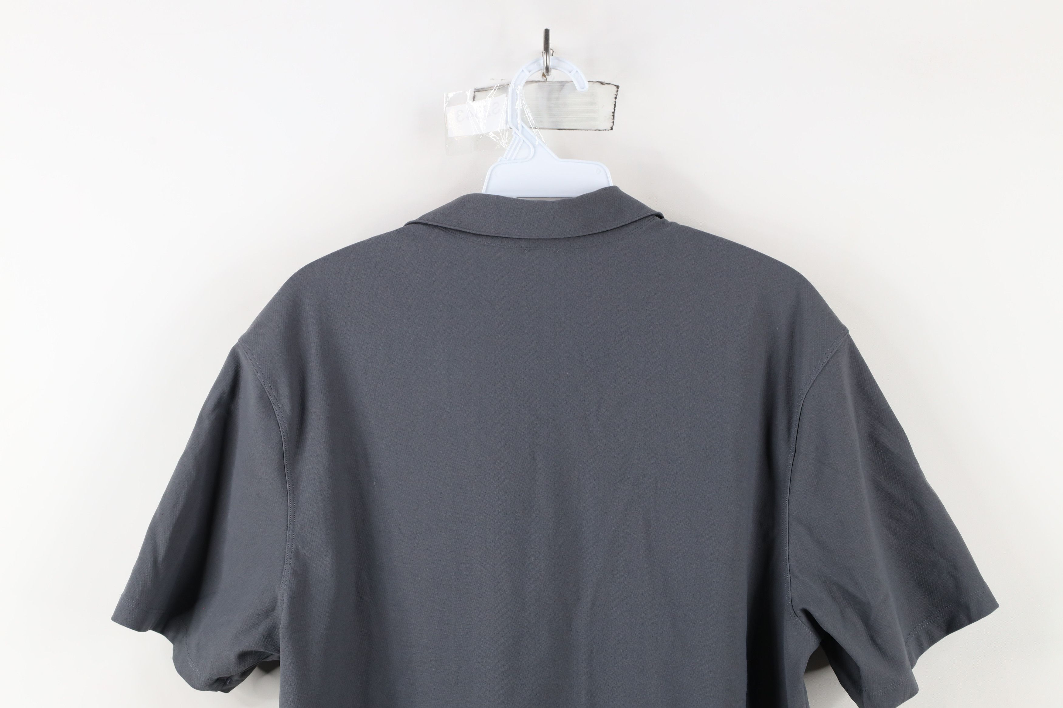 Lululemon × Vintage Lululemon Herringbone Short Sleeve Collared Polo Shirt Size US M / EU 48-50 / 2 - 8 Thumbnail
