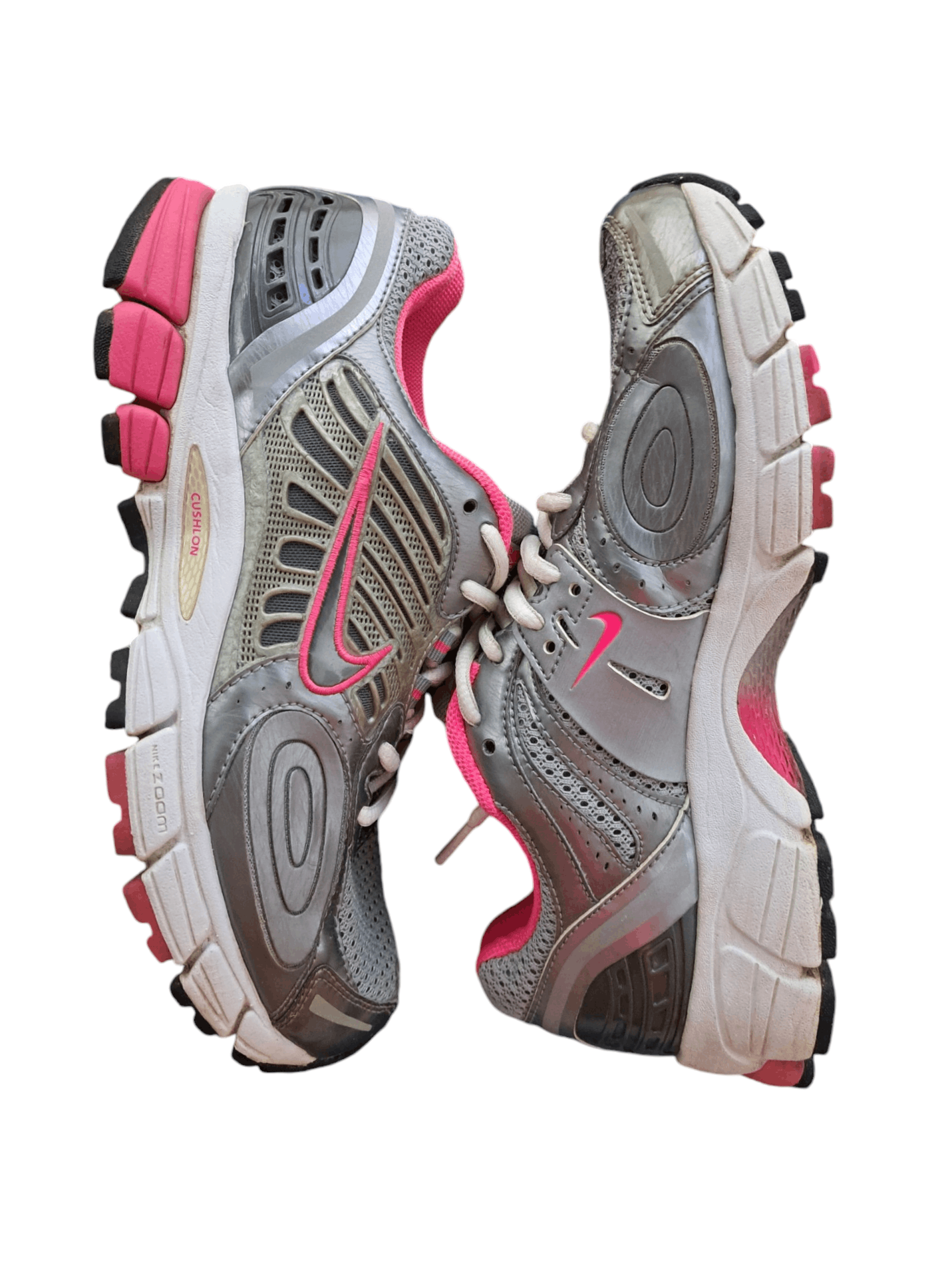 Nike Nike Vomero 4, silver and pink Size US 9 / IT 39 - 2 Thumbnail