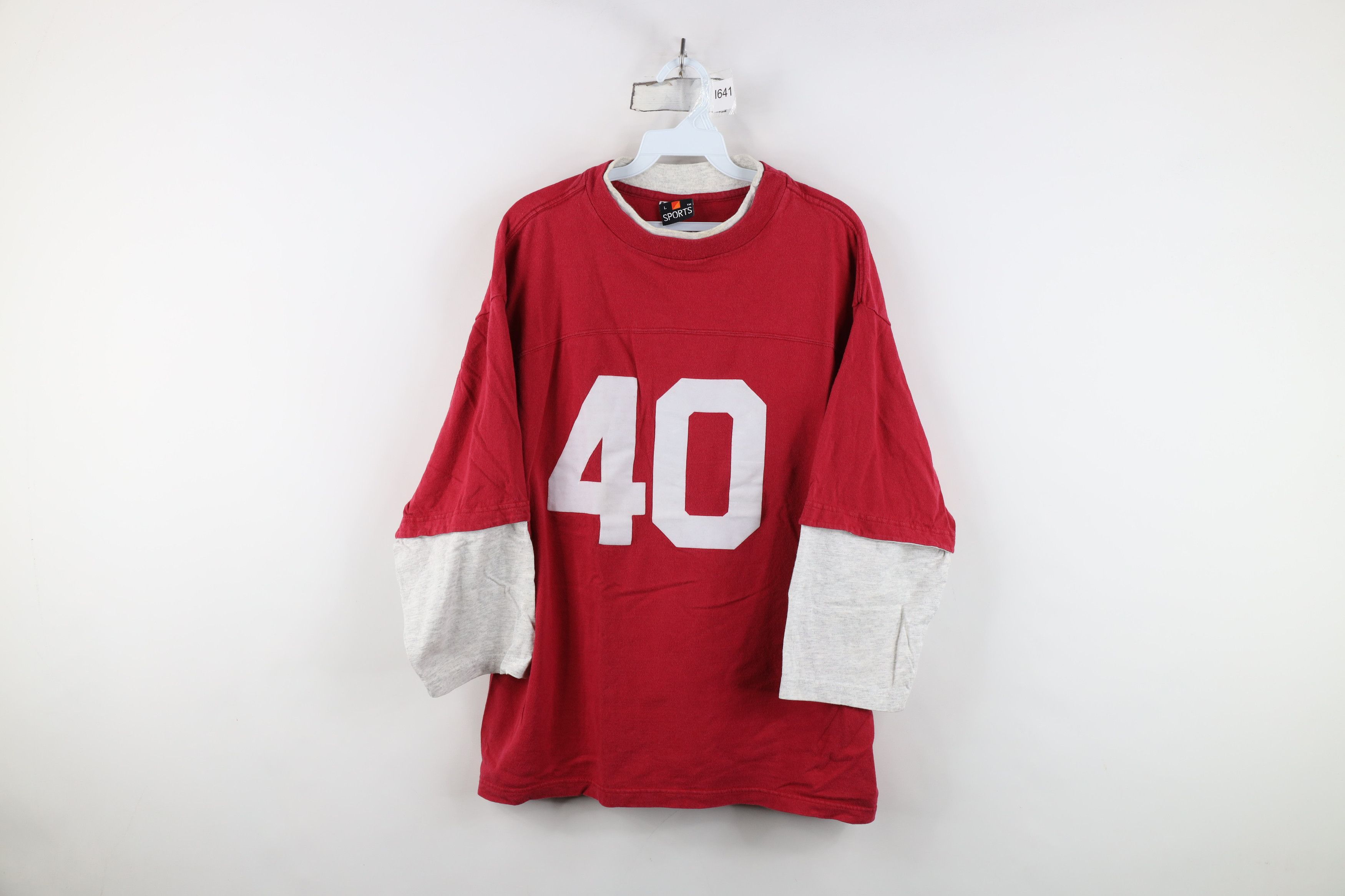 Vintage Vintage 90s Ohio State University Football Jersey T-Shirt Size US L / EU 52-54 / 3 - 1 Thumbnail
