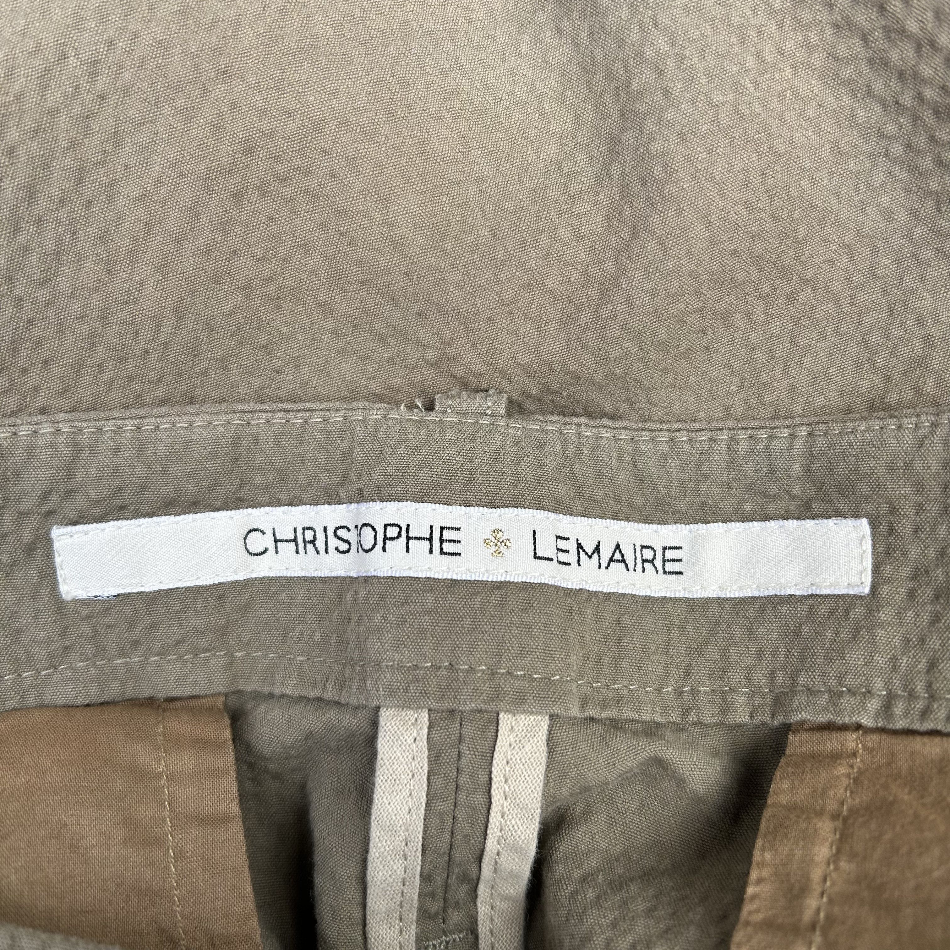 Lemaire Lemaire Beige Brown Light Seersucker Suit Jacket Size 48R - 17 Thumbnail