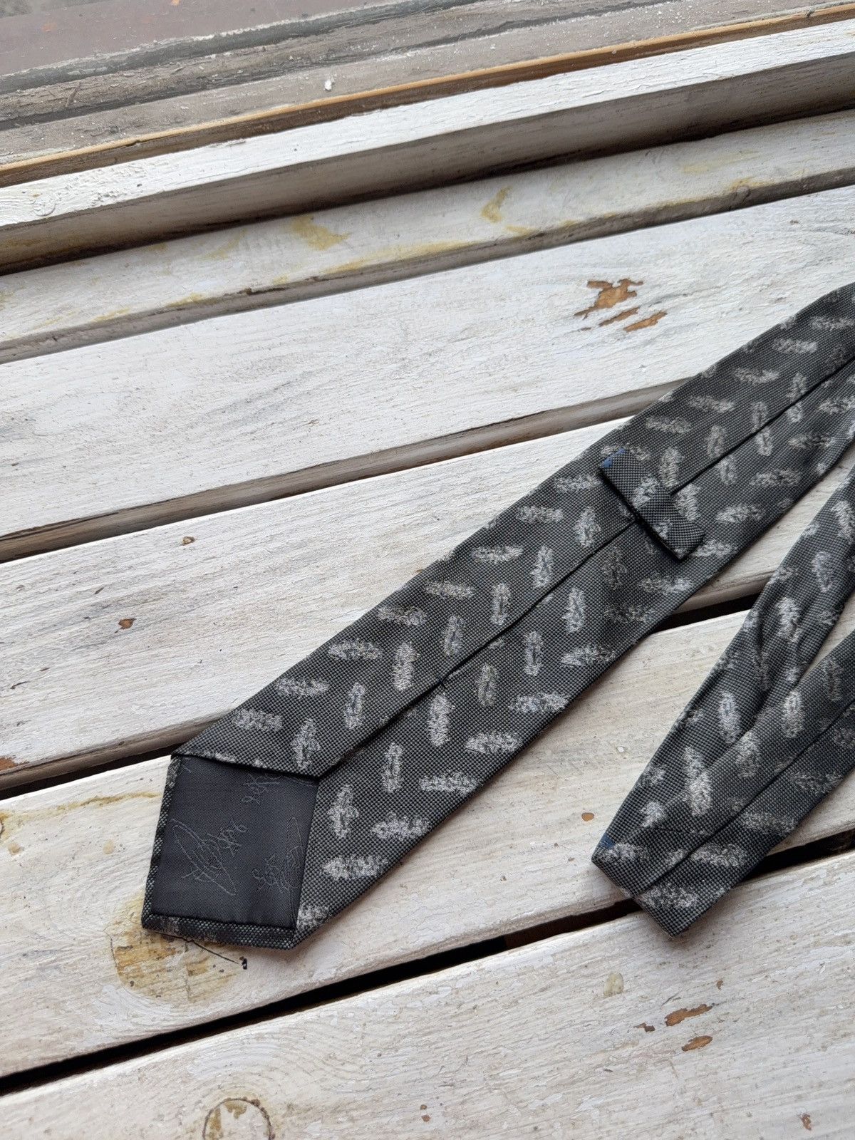 Vivienne Westwood Archive 90s Vivienne Westwood Luxury Designer Multi logo Tie Size ONE SIZE - 7 Thumbnail