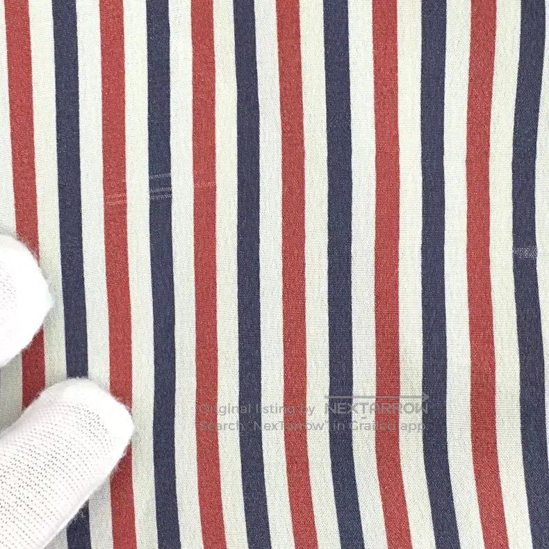 Thom Browne Thom Browne Dark Blue Classic Logo Fringe Cotton Casual Pl Size 25" / US 0 / IT 36 - 9 Thumbnail
