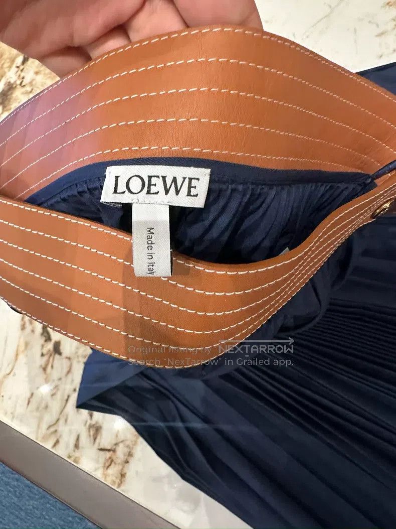 Loewe Loewe Irregular pleated skirt Size 24" / US 00 / IT 34 - 8 Thumbnail