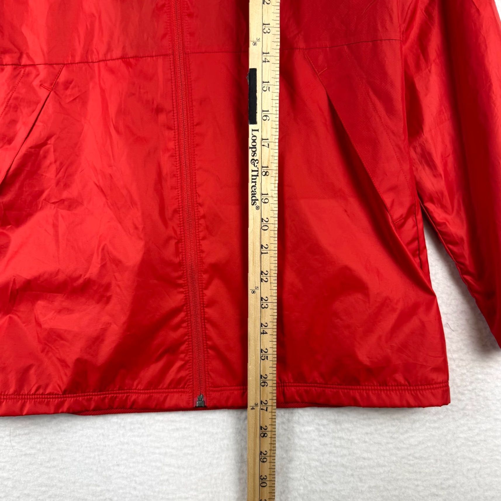 Nike Nike Womens S Red SMU Texas Full Zip Rain Jacket BV6895-657 Size S / US 4 / IT 40 - 4 Thumbnail