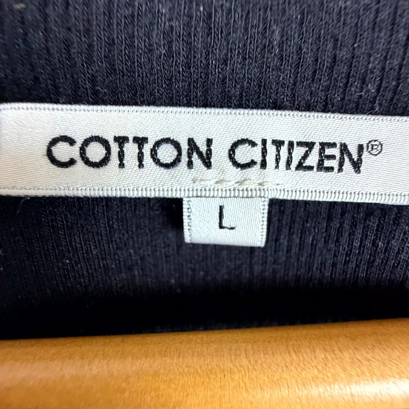 COTTONCITIZEN Cotton Citizen Verona Cropped Tank Top Womens Large Black Size L / US 10 / IT 46 - 5 Thumbnail