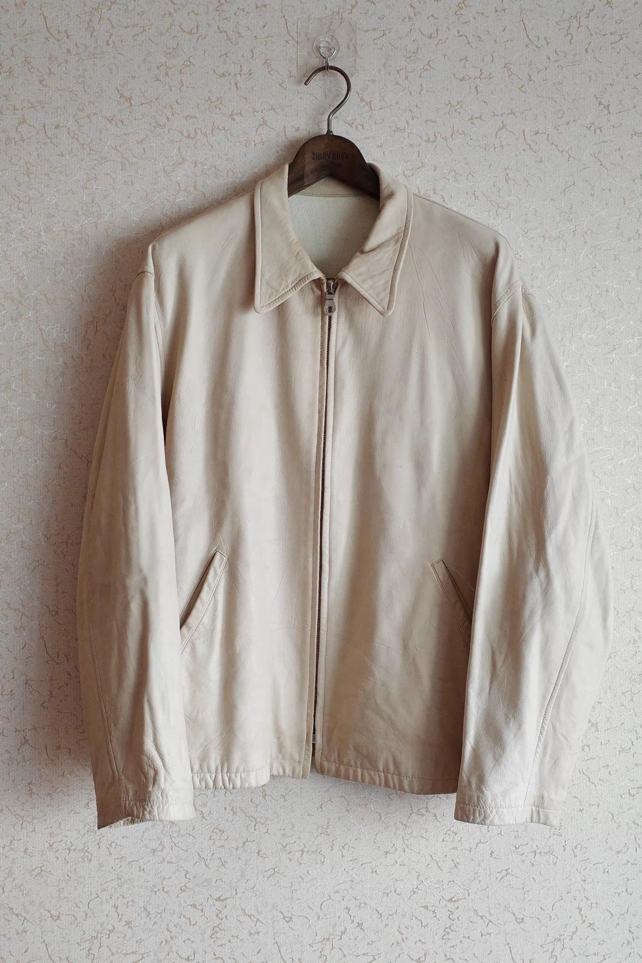 Y's for Men Y's 90s Men's Goatskin Short RIRI Zipper Jacket Size US XL / EU 56 / 4 - 1 Thumbnail
