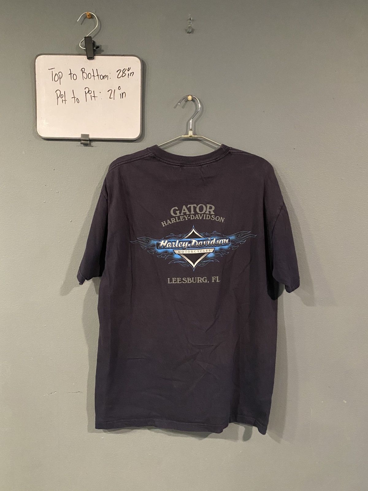 Harley Davidson Vintage Y2K Harley Davidson T Shirt Size US L / EU 52-54 / 3 - 3 Thumbnail