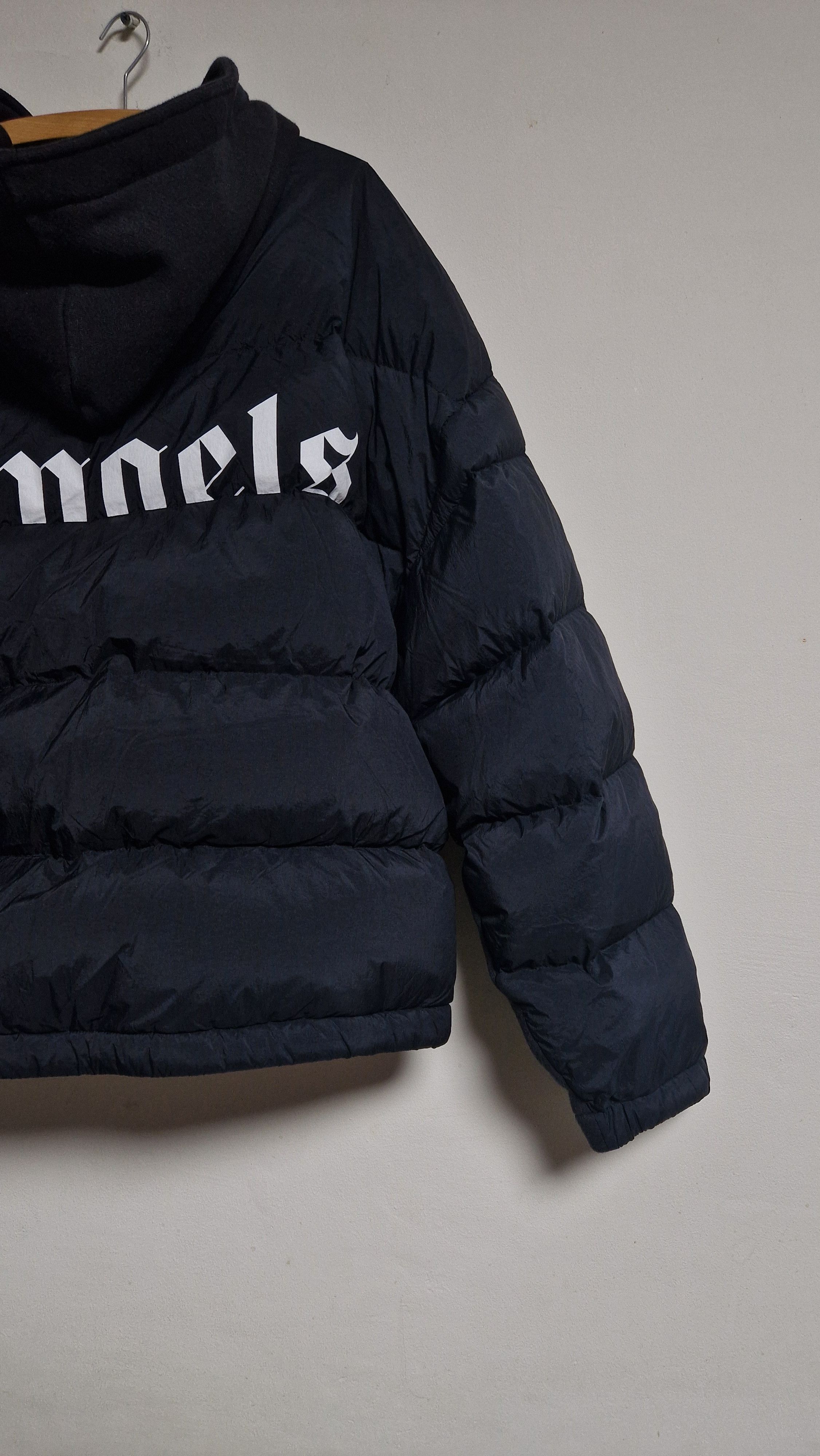 Moncler × Palm Angels Moncler x Palm Angels Down Hoodie Jacket Size US XL / EU 56 / 4 - 8 Thumbnail