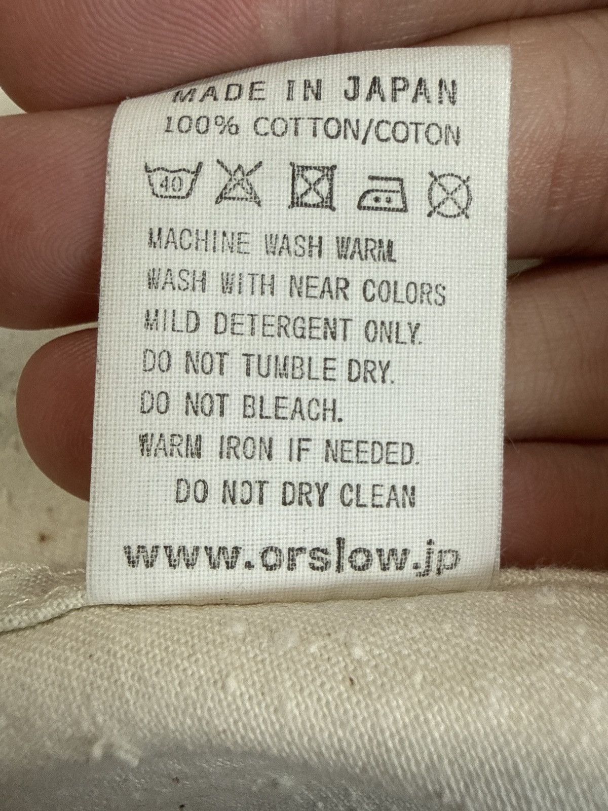 Orslow orSlow 40s Coverall Jacket — Ecru / Paint Print Size US L / EU 52-54 / 3 - 4 Thumbnail