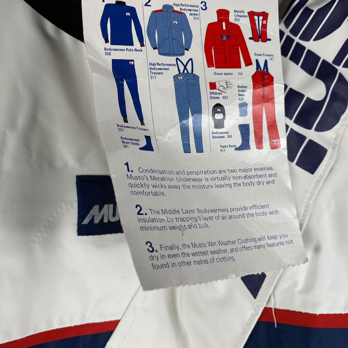 Goretex × Musto × Vintage Vintage Musto Sailing Bib Jacket pants suit Boating Yachting Size US L / EU 52-54 / 3 - 4 Thumbnail