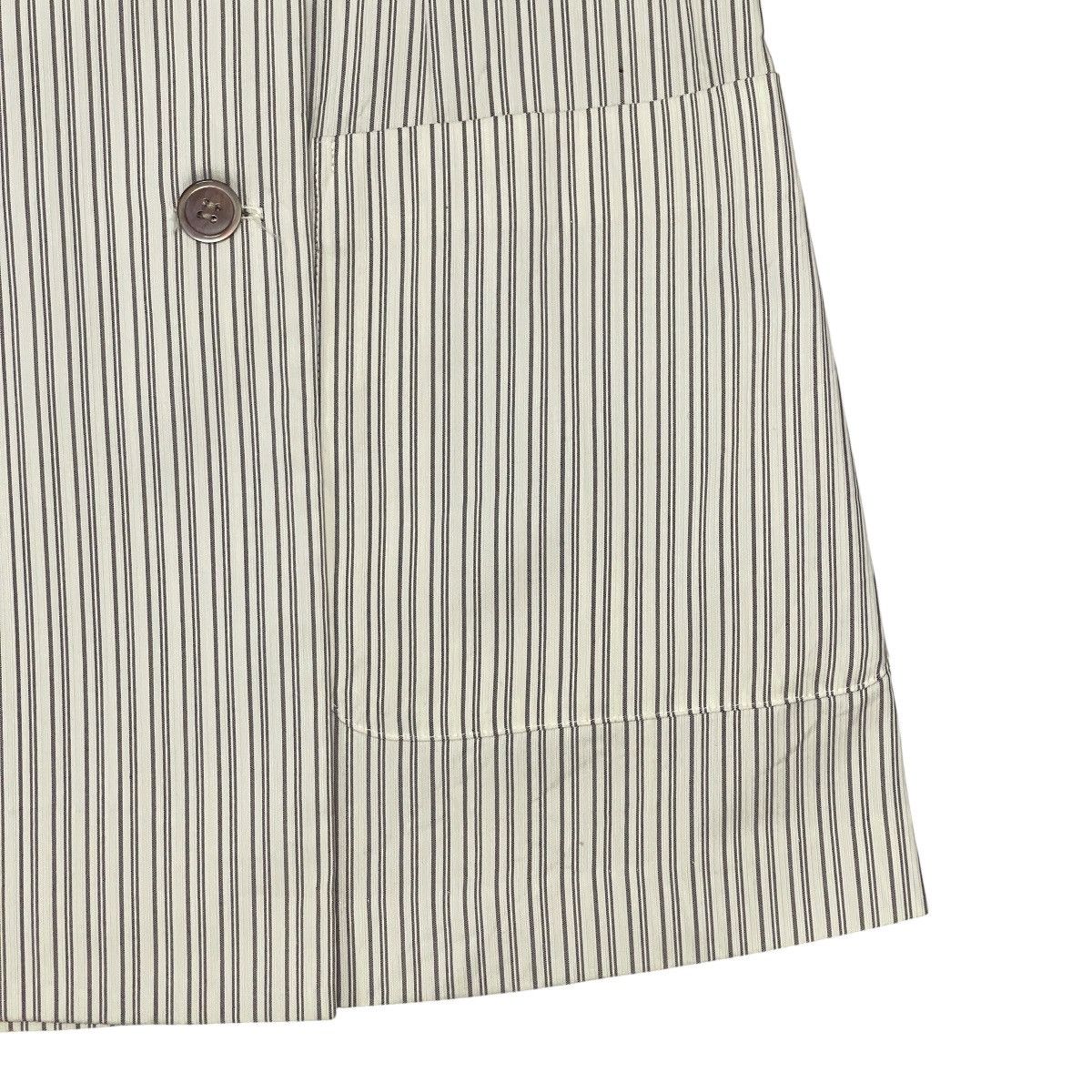 Anne Klein Vintage Anne Klein II Pinstripe Double Breasted Vest Dress Size S / US 4 / IT 40 - 4 Thumbnail