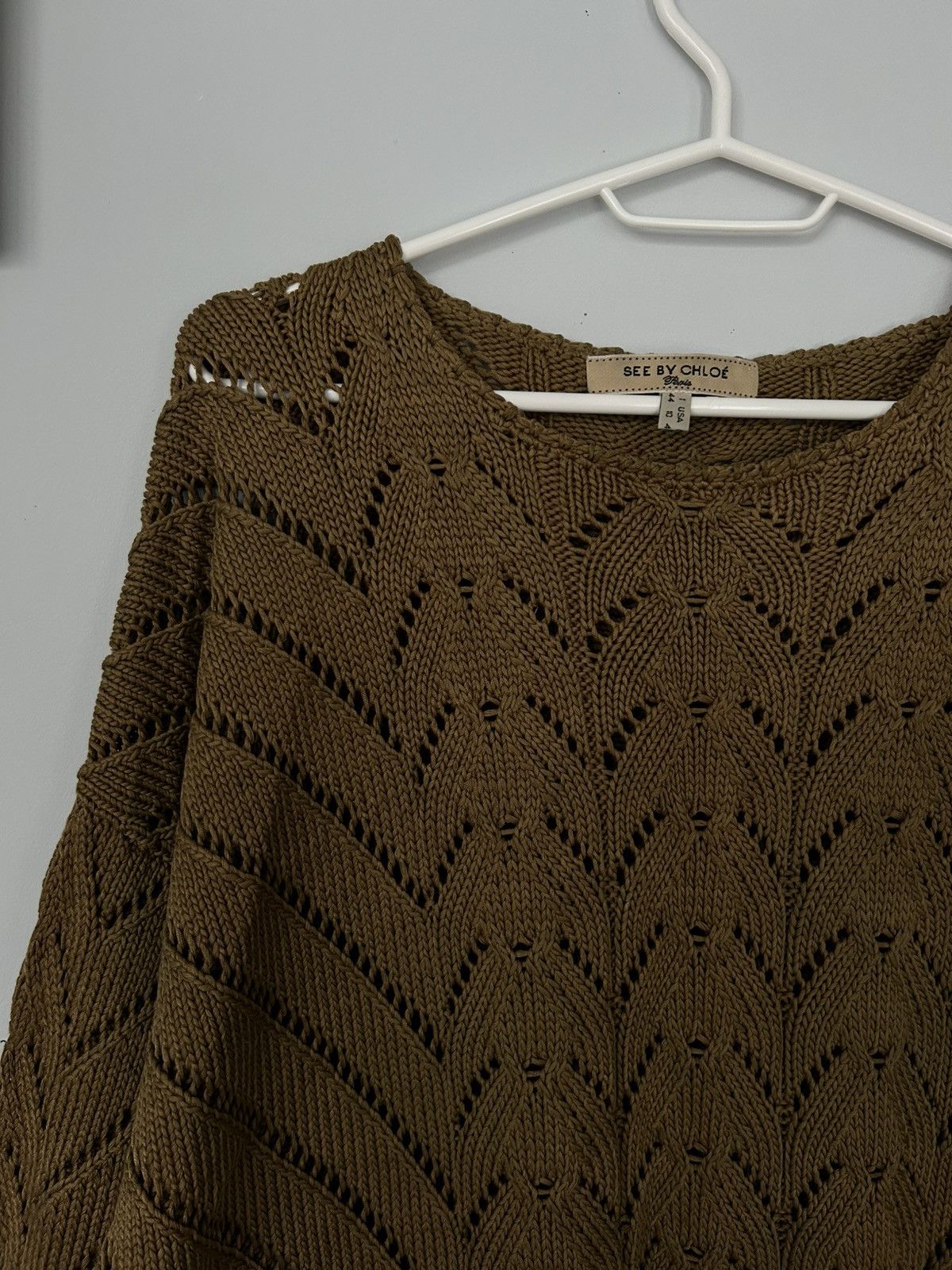 Chloe × See by Chloe × Vintage Vintage knit sweater See by Chloe Size M / US 6-8 / IT 42-44 - 7 Thumbnail