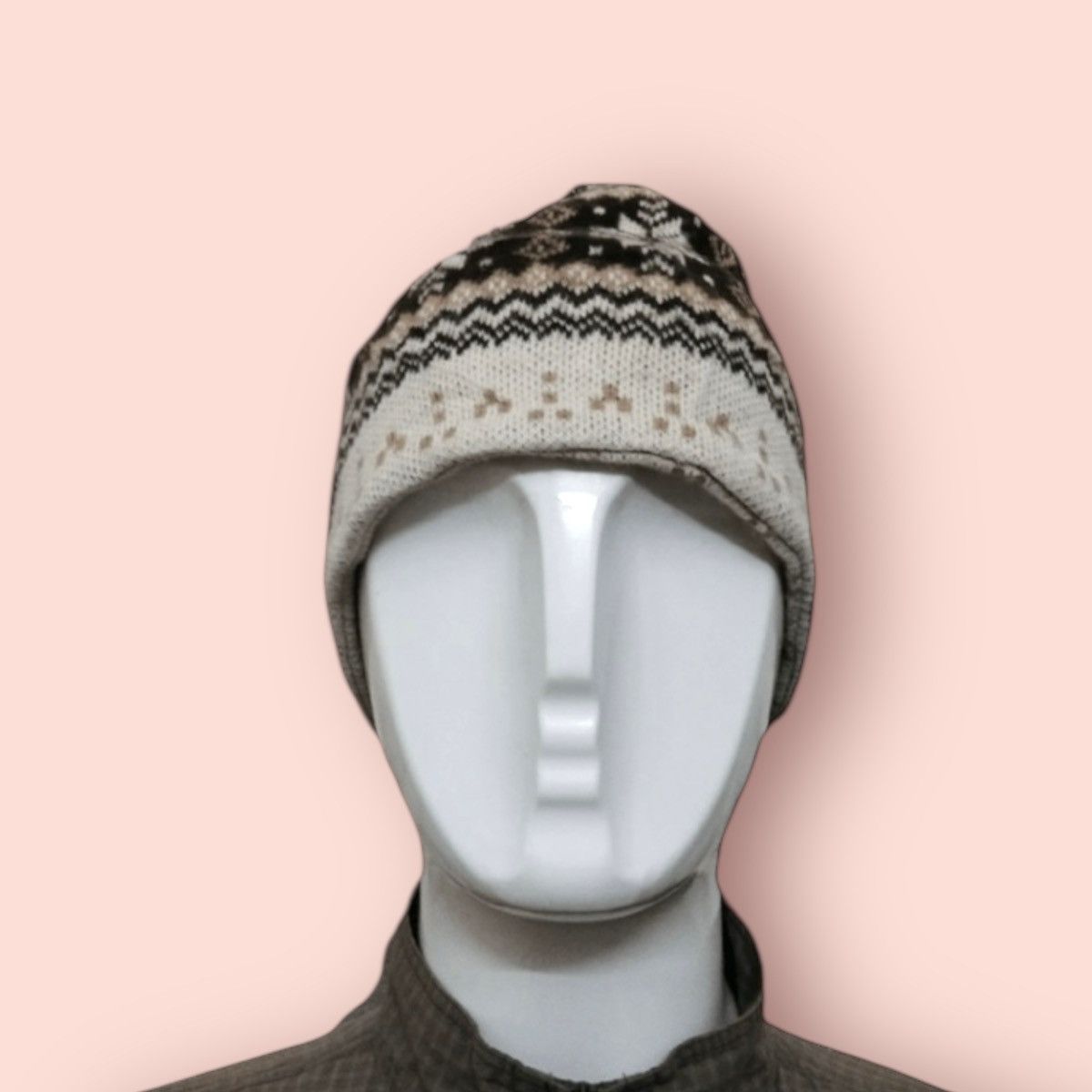 Japanese Brand × Native × Takeo Kikuchi VINTAGE TAKEO KIKUCHI NATIVE BEANIE Size ONE SIZE - 5 Thumbnail