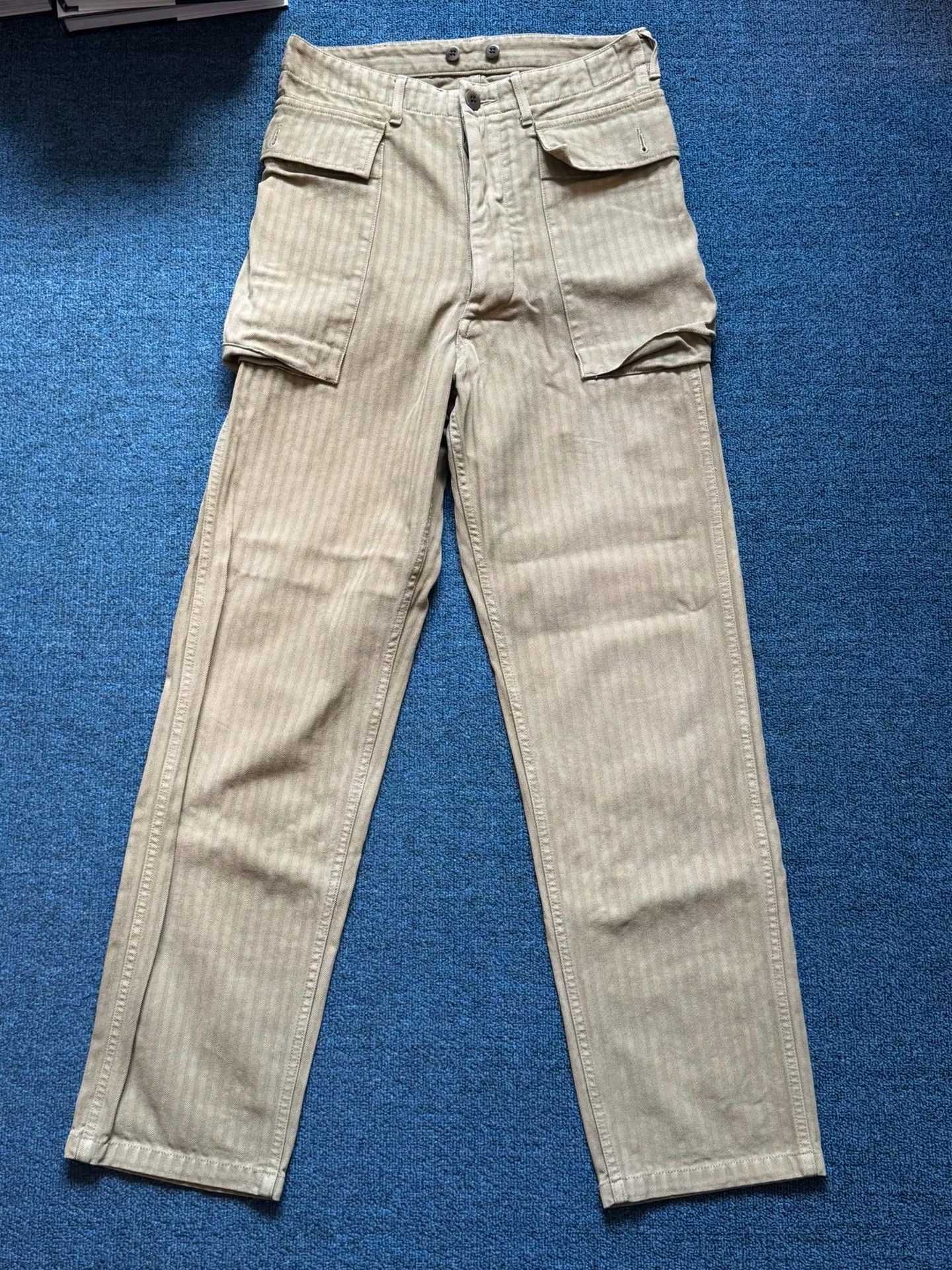 Visvim visvim 18AW Herringbone Cargo Pants Size US 38 / EU 54 - 1 Thumbnail