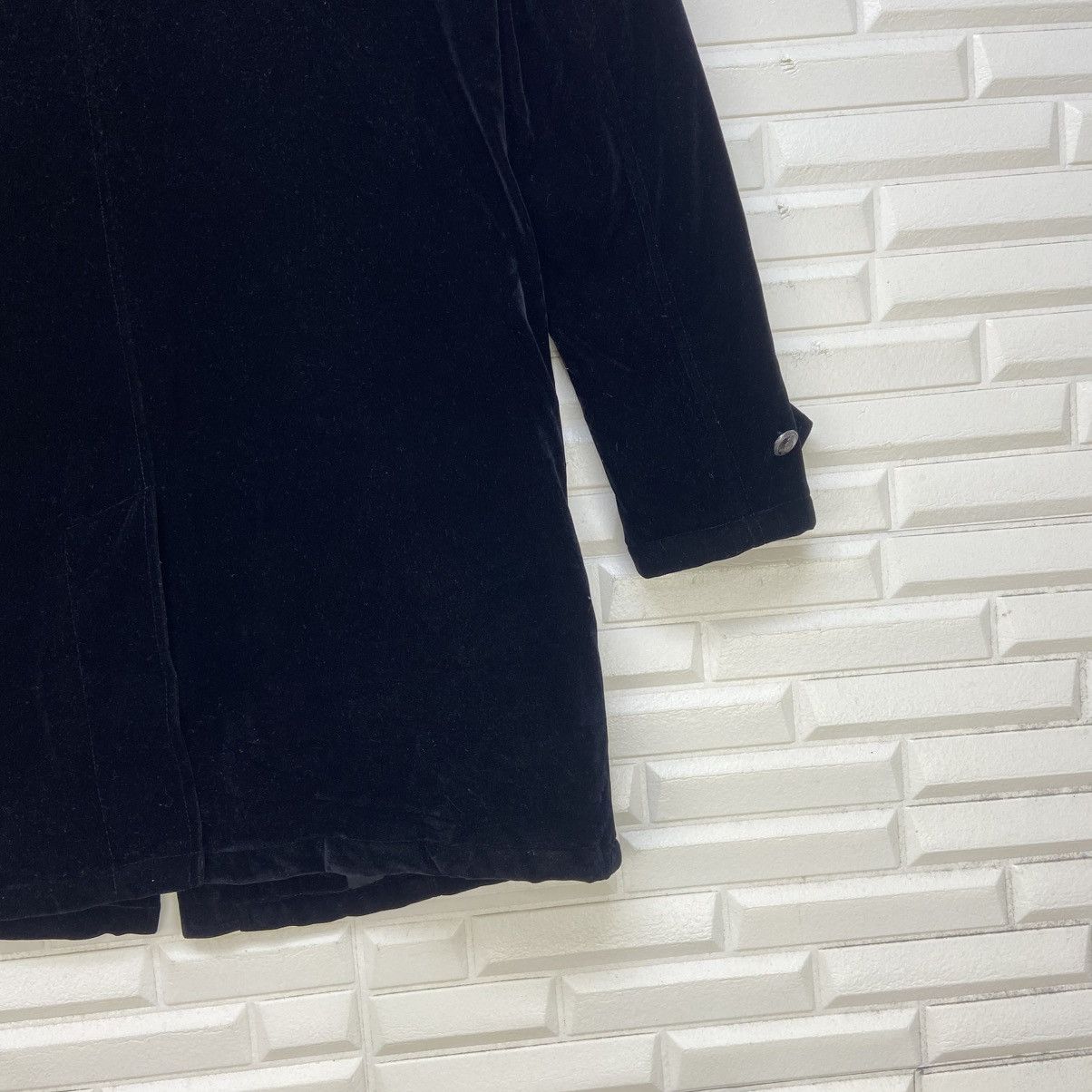 In The Attic In The Attic Velvet Black Gothic Punk Buckle Long Jacket Size US S / EU 44-46 / 1 - 11 Thumbnail