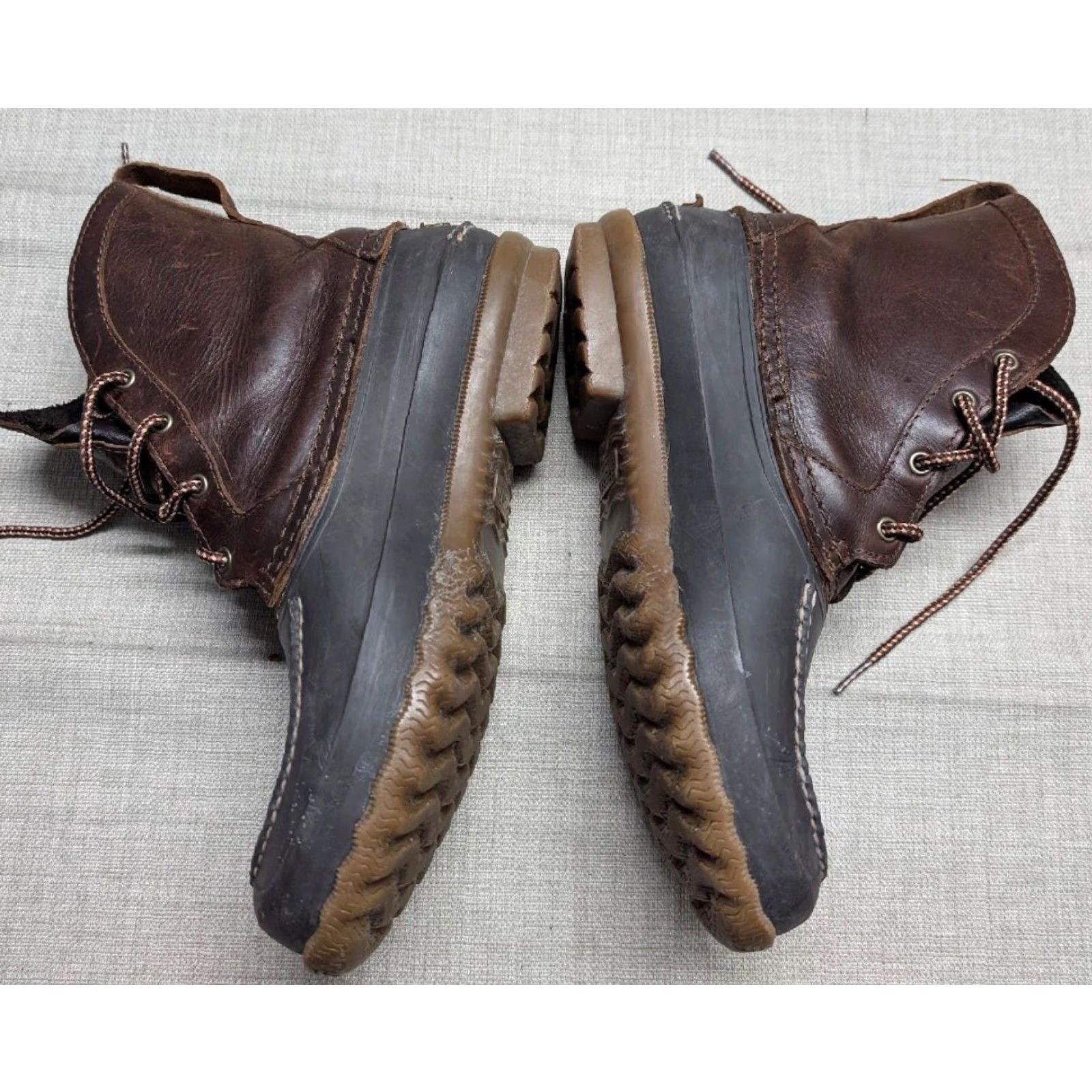 Quoddy Quoddy SPERRY duck boots 10 leather brown Mens Boot Duck Boots 10 Brown SPERRY Quoddy Duck Boots Mens 10 Brown Leather Rubber Shoes Boot Size US 10 / EU 43 - 2 Thumbnail