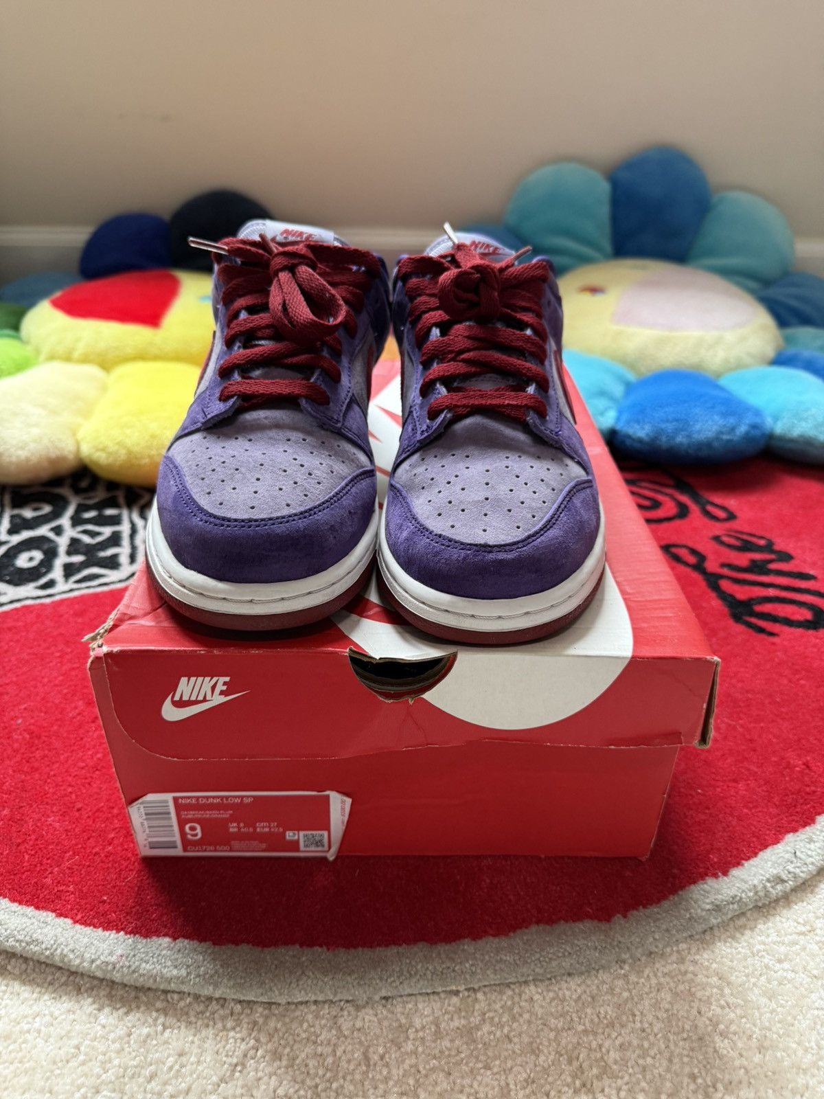 Nike Nike Dunk Plum Low Size US 9 / EU 42 - 2 Thumbnail