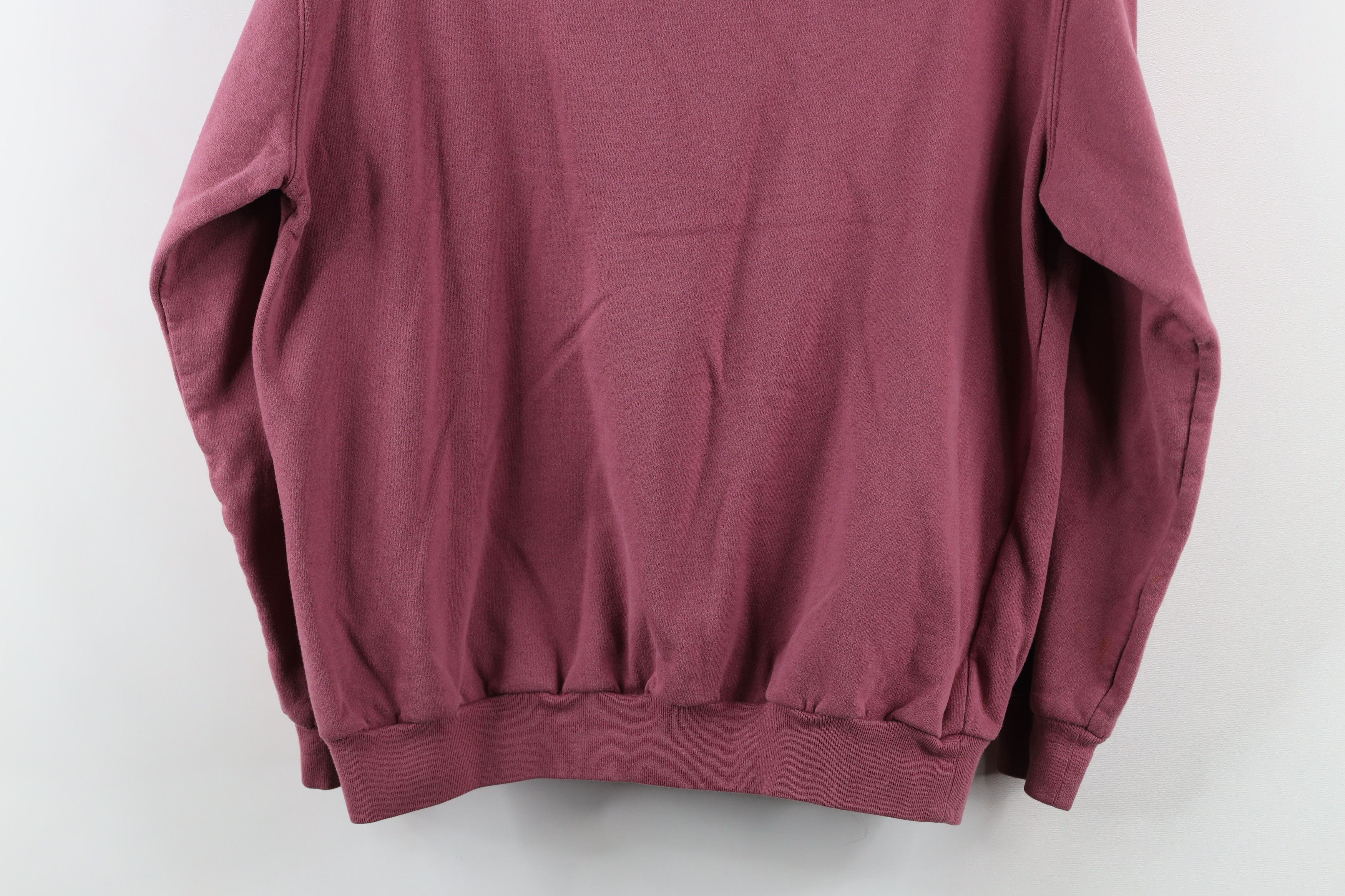Vintage Vintage 90s Streetwear Heart Flower Collared Sweatshirt Size S / US 4 / IT 40 - 11 Thumbnail