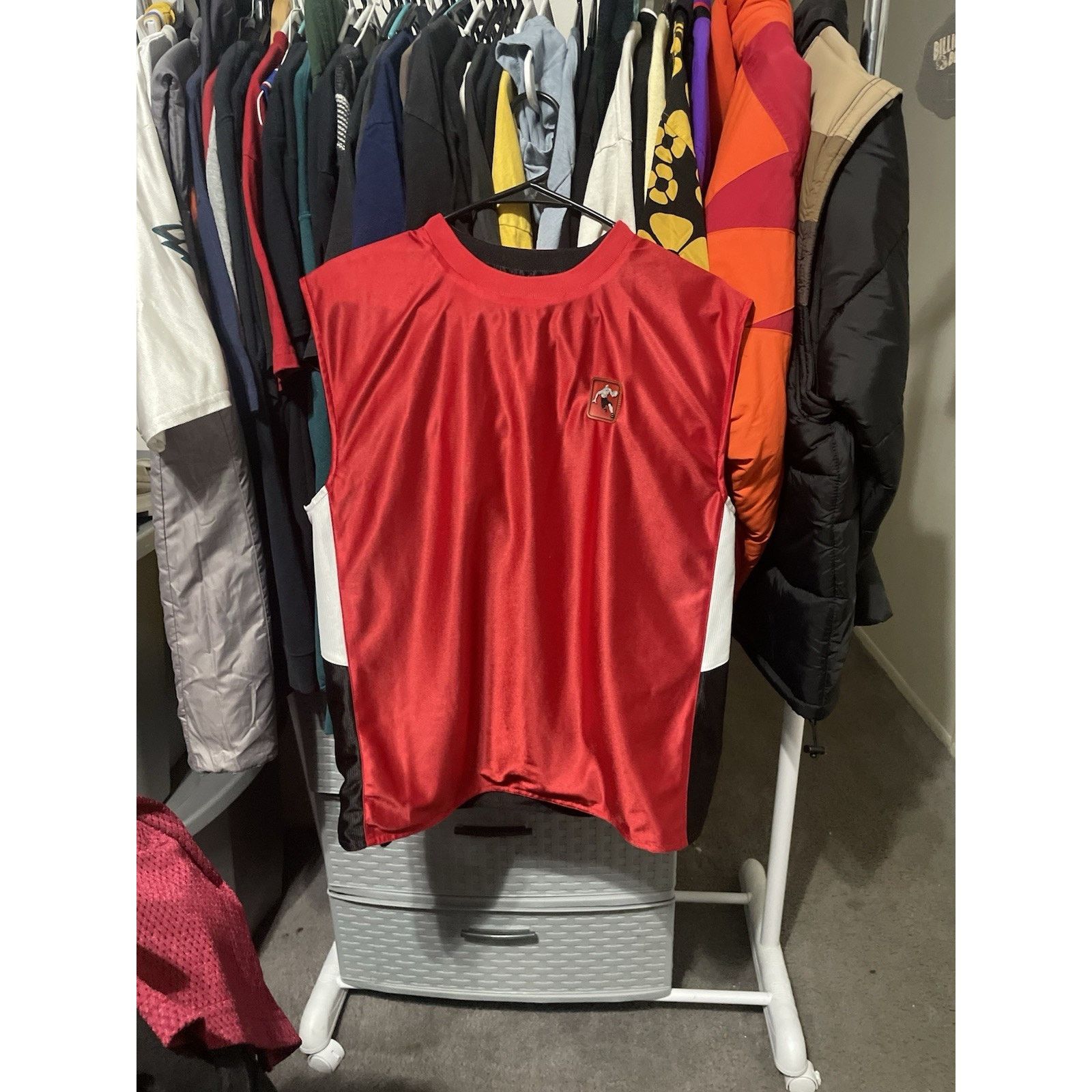 Awake NY Size M- VTG And1 Basketball Jersey Red Black Reversible Mens Size US M / EU 48-50 / 2 - 3 Thumbnail