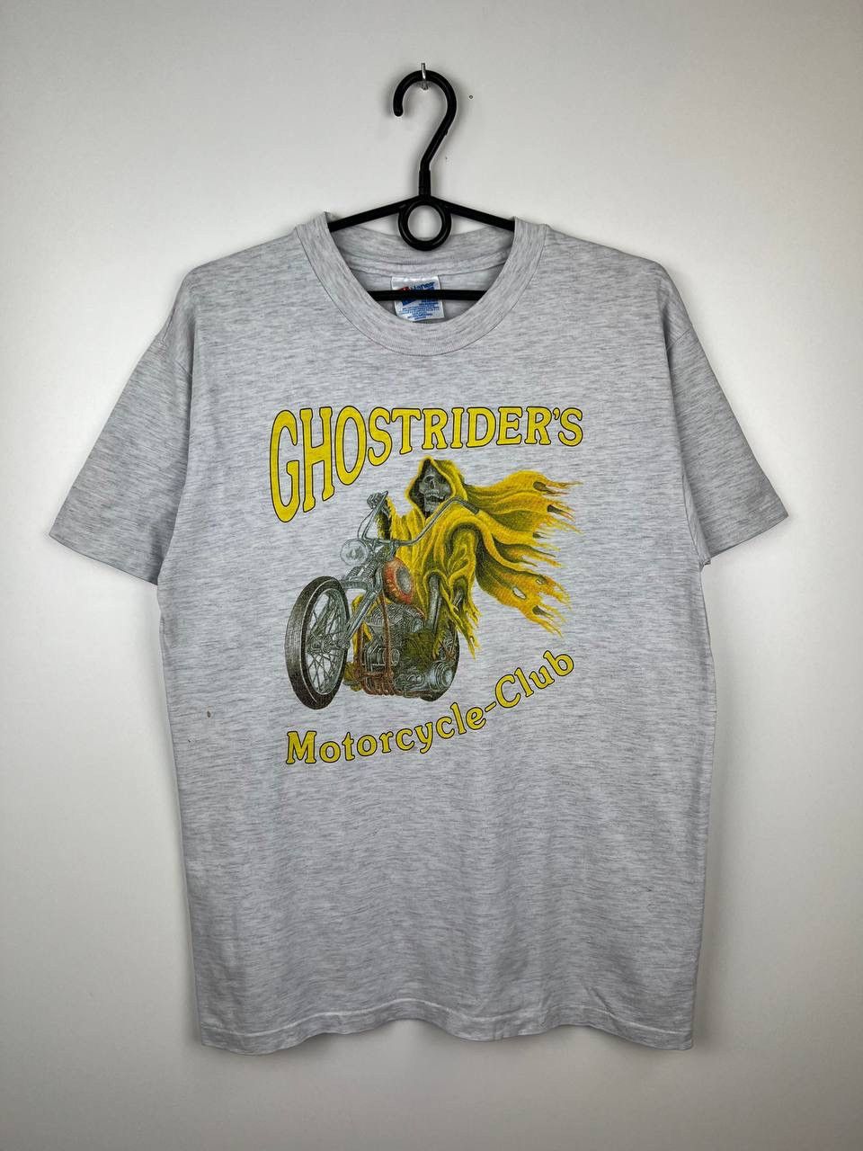 Vintage Ghost riders motorcycle club 90s vintage t-shirts size M Size US M / EU 48-50 / 2 - 1 Thumbnail