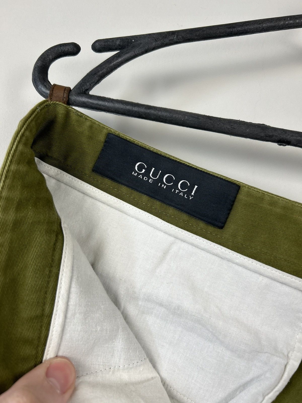 Gucci Gucci Pants Classic Olive Size 54 Size US 38 / EU 54 - 17 Thumbnail