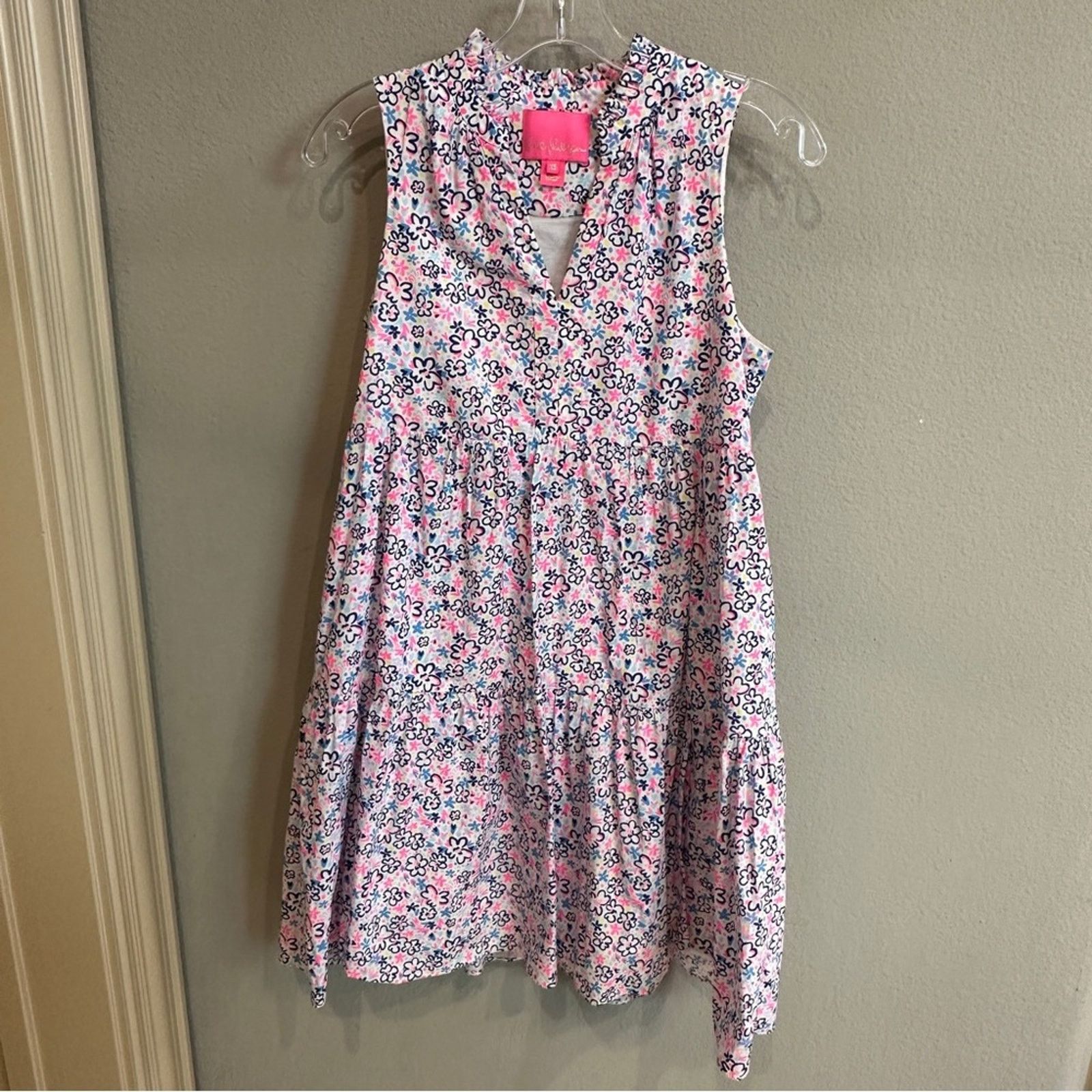 Lilly Pulitzer Lilly Pulitzer Novella Swing Dress XS Fun Sun Repeat Floral Size XS / US 0-2 / IT 36-38 - 2 Thumbnail
